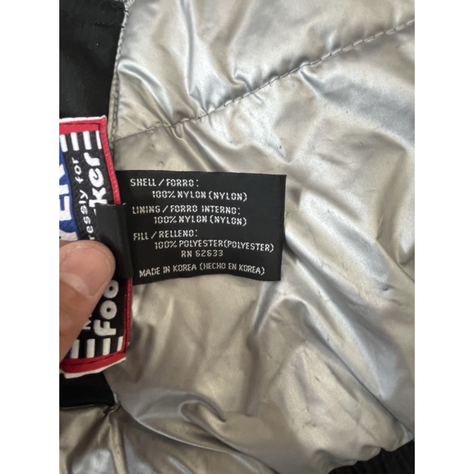 Pro Player Oakland Raiders Pro Player Reversible Puffer Jacket Med Size US M / EU 48-50 / 2 - 5 Thumbnail