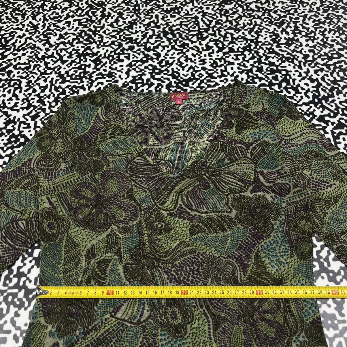 Japanese Brand Vintage Y2K Japanese Floral Mesh Longsleeve Retro 90s Style Size M / US 6-8 / IT 42-44 - 19 Thumbnail