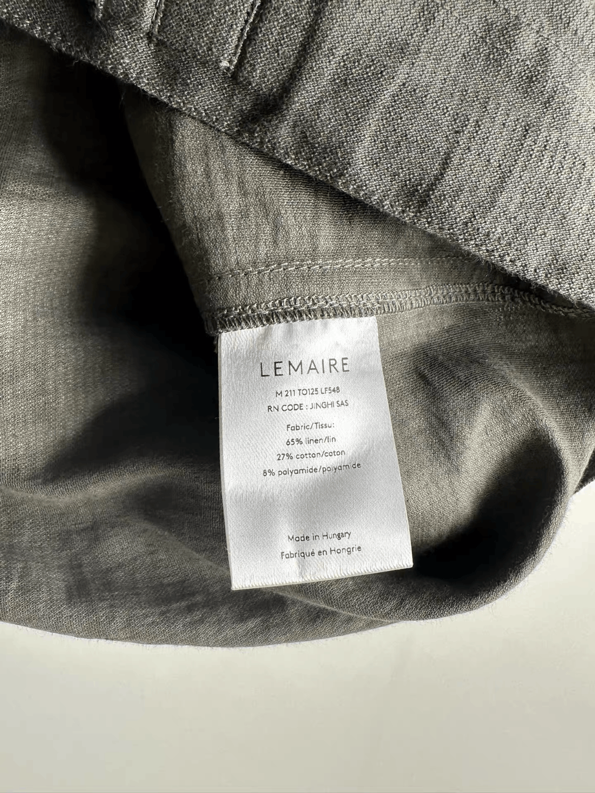Lemaire Sz 46 Lemaire 21SS Half Button up Jacket Size US S / EU 44-46 / 1 - 5 Thumbnail