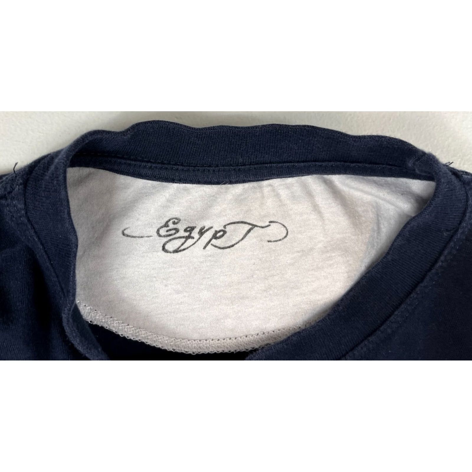 Vintage Egypt Unisex T-Shirt Navy XS? M Size US M / EU 48-50 / 2 - 4 Thumbnail