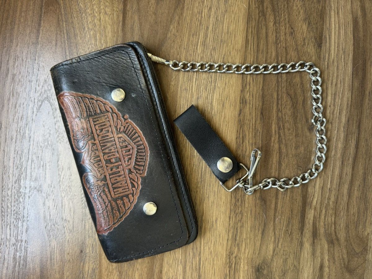 Harley Davidson × RRL Ralph Lauren 1950’s HARLEY DAVIDSON WALLET & CHAIN Size ONE SIZE - 2 Thumbnail