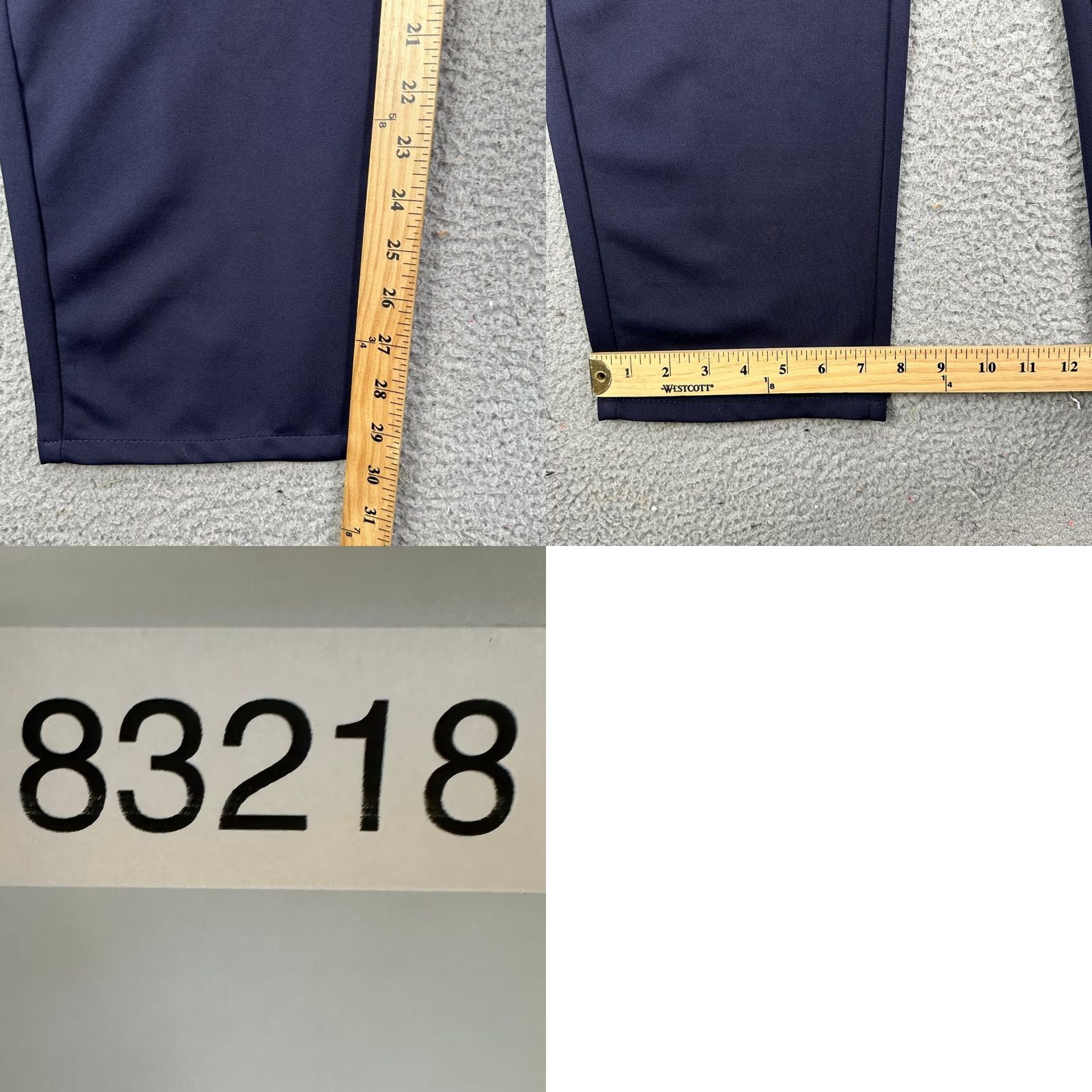Vintage Timeless Flex Dress Pants Mens 34X30 Blue Stretch Flat Front Straight Leg New Size US 34 / EU 50 - 8 Thumbnail