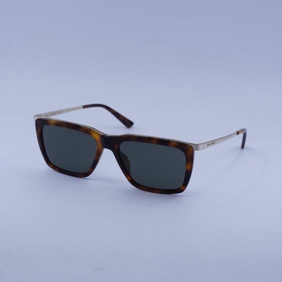 Saint Laurent Paris Saint Laurent SL 765 004 Sunglasses Havana/Gold Square Frame Size ONE SIZE - 5 Thumbnail