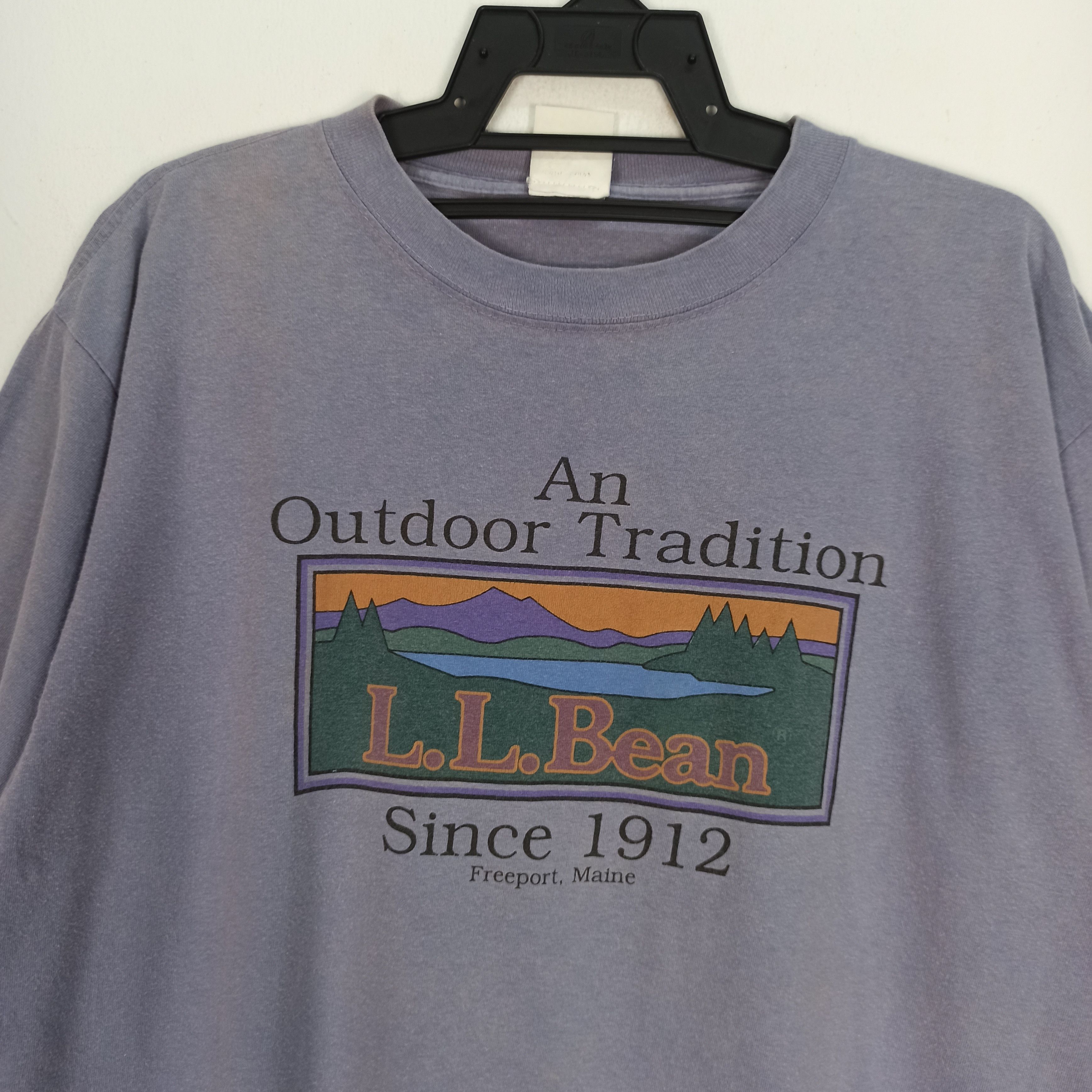 Vintage L.L Bean An Outdoor Tradition Faded Tshirt