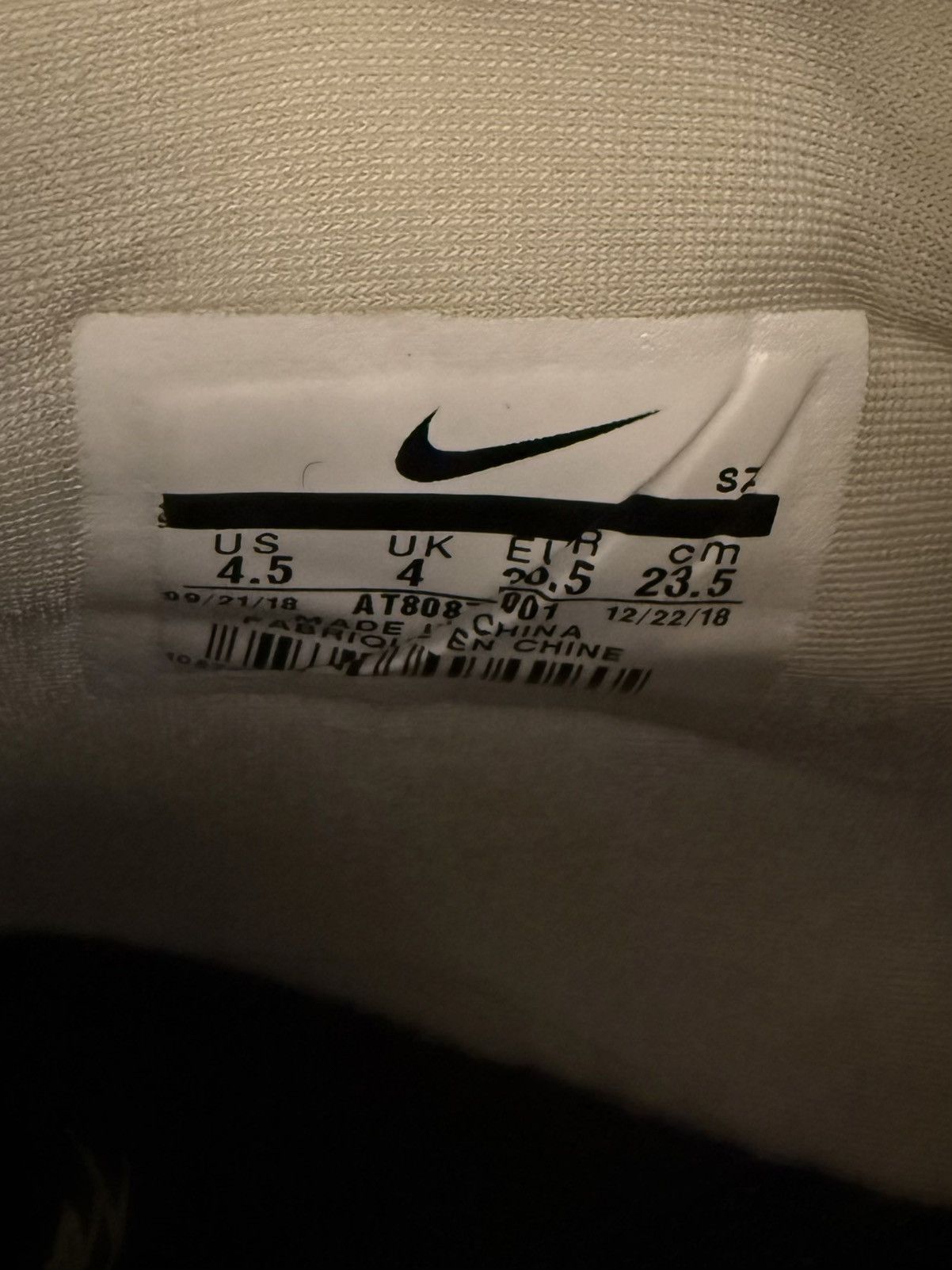 Fear of God × Nike Nike Fear of God Raid Light Bone Size US 6.5 / IT 36.5 - 6 Thumbnail