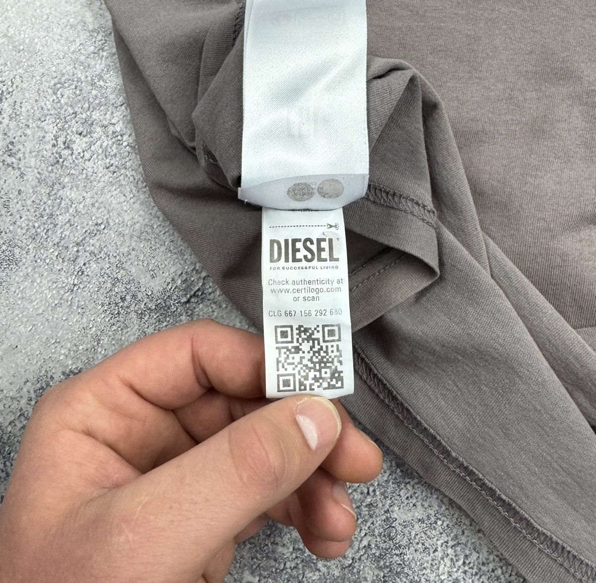 Diesel Diesel T-Shirt Big Logo White Y2k Hype Designer Size US S / EU 44-46 / 1 - 16 Thumbnail