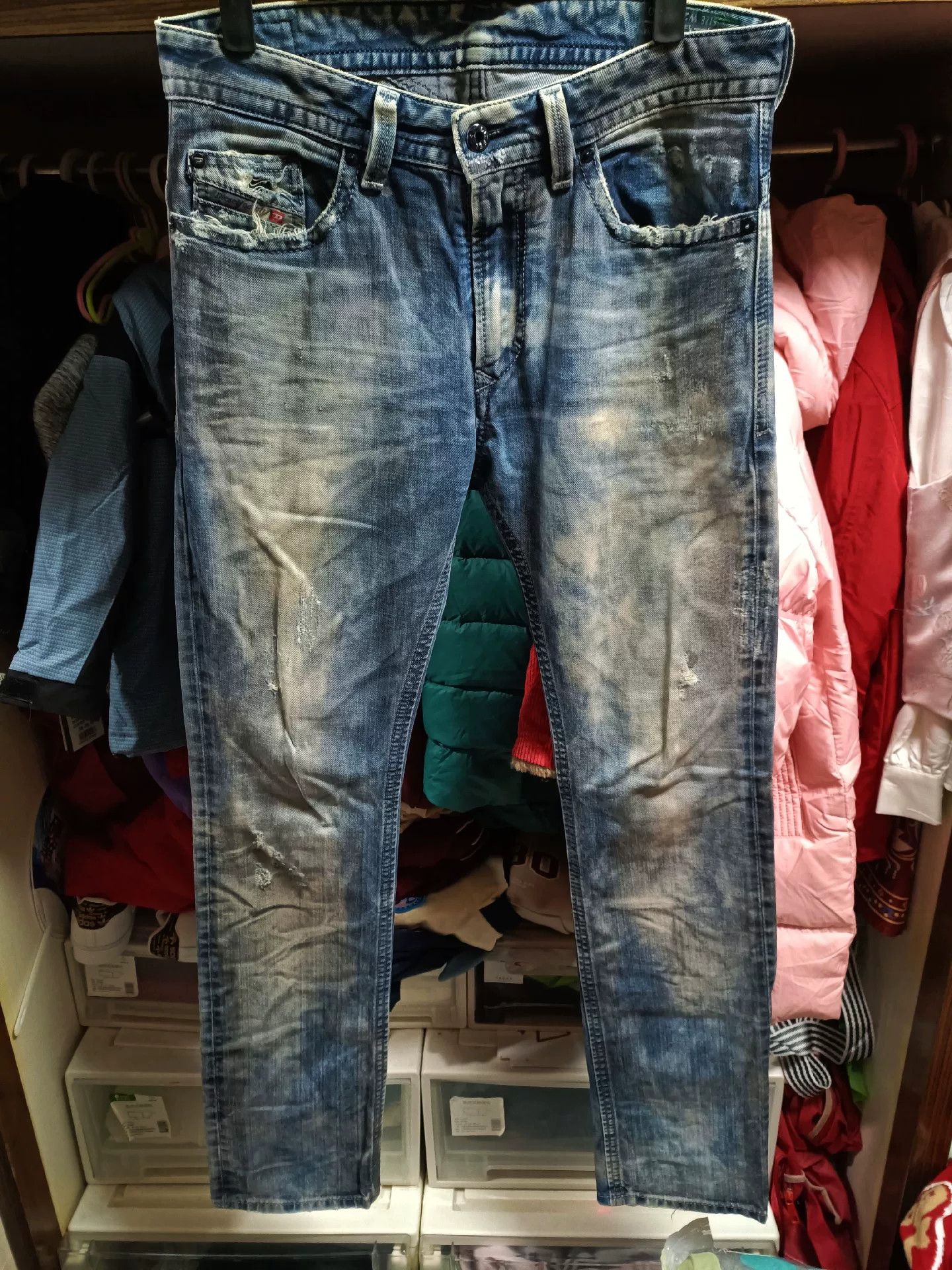 Diesel Diesel Thavar 829B Jeans Size US 28 / EU 44 - 1 Thumbnail