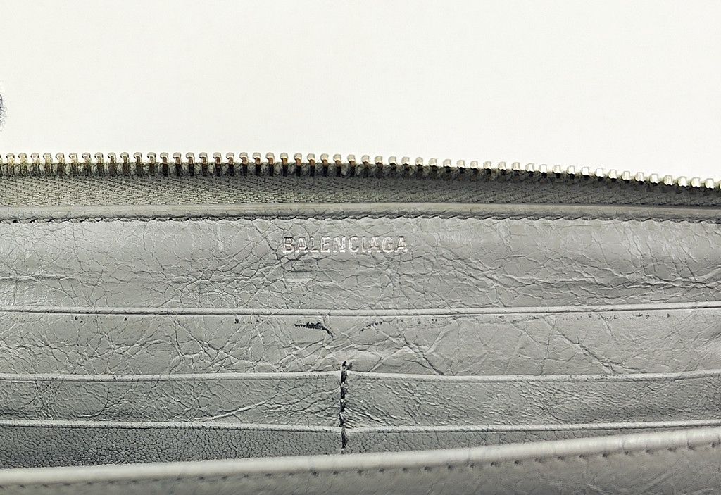 Balenciaga BALENCIAGA grey zip around long wallet set Size ONE SIZE - 2 Thumbnail