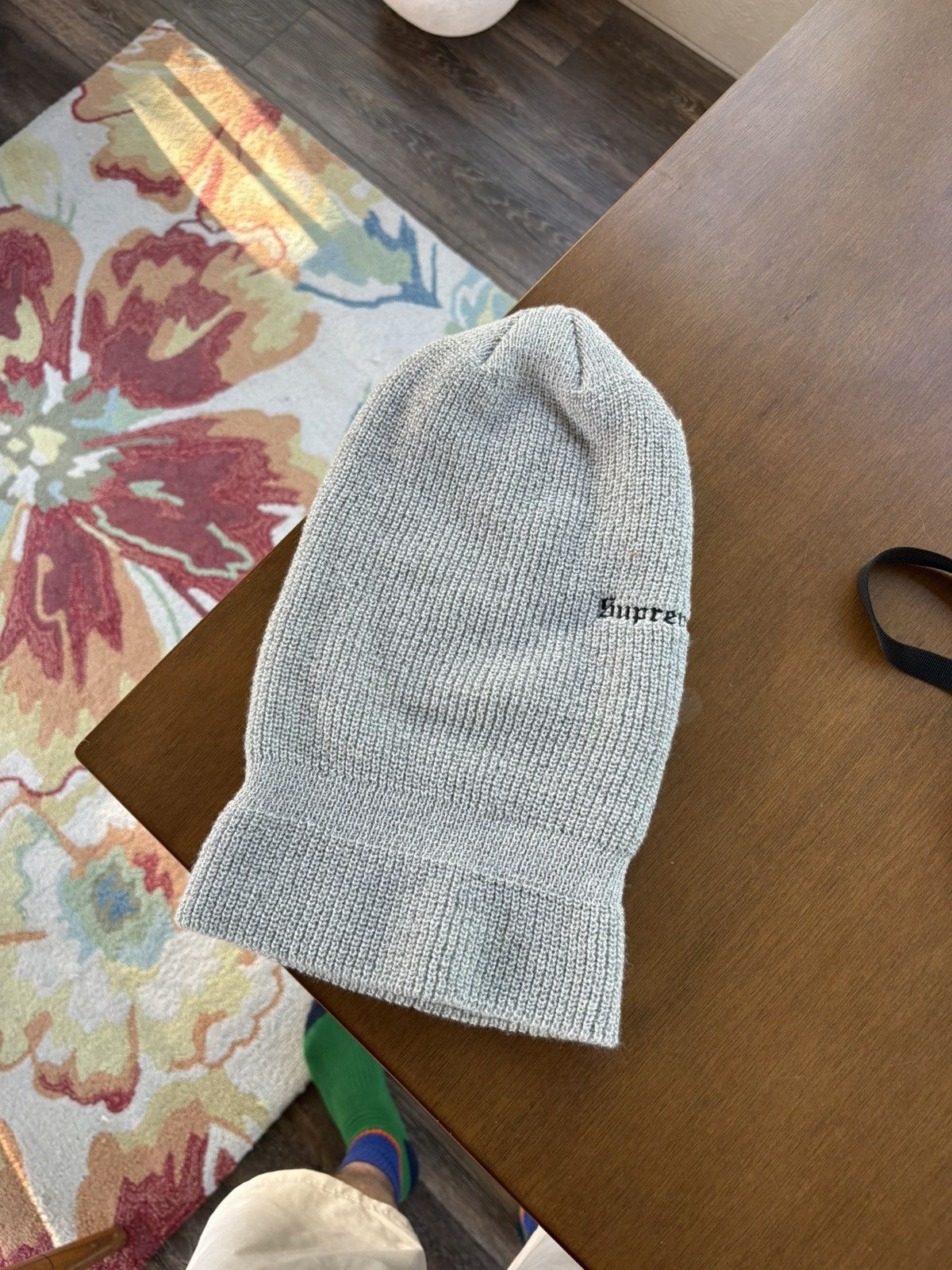 Supreme Supreme Reflective Balaclava FW23 Grey Size ONE SIZE - 3 Thumbnail