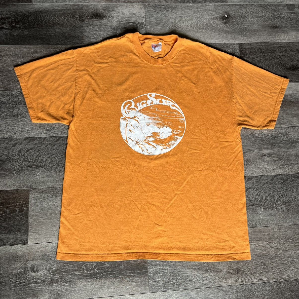 Vintage Vintage 1990s Big Sur California Mountain Tour Logo T Shirt Size US XL / EU 56 / 4 - 1 Thumbnail