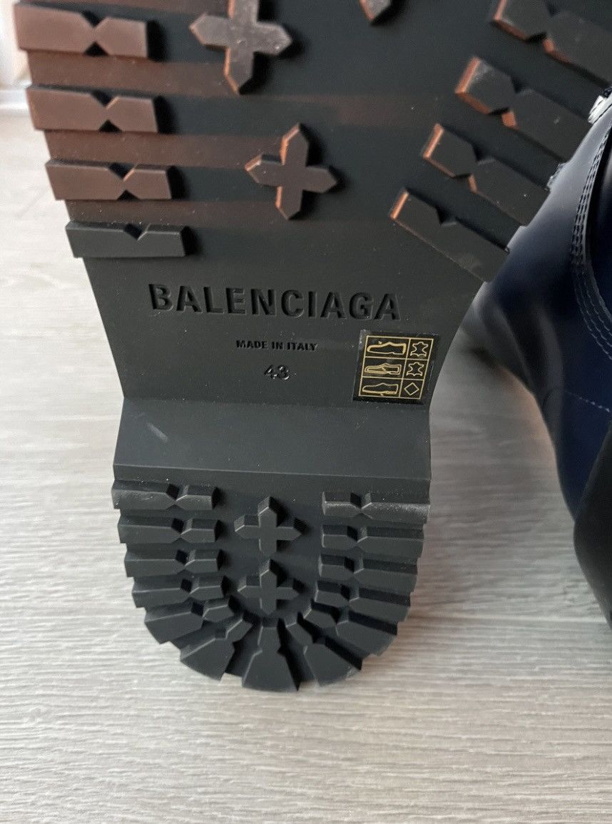 Balenciaga Balenciaga amphibia leather lace up combat boots Size US 10 / EU 43 - 7 Thumbnail