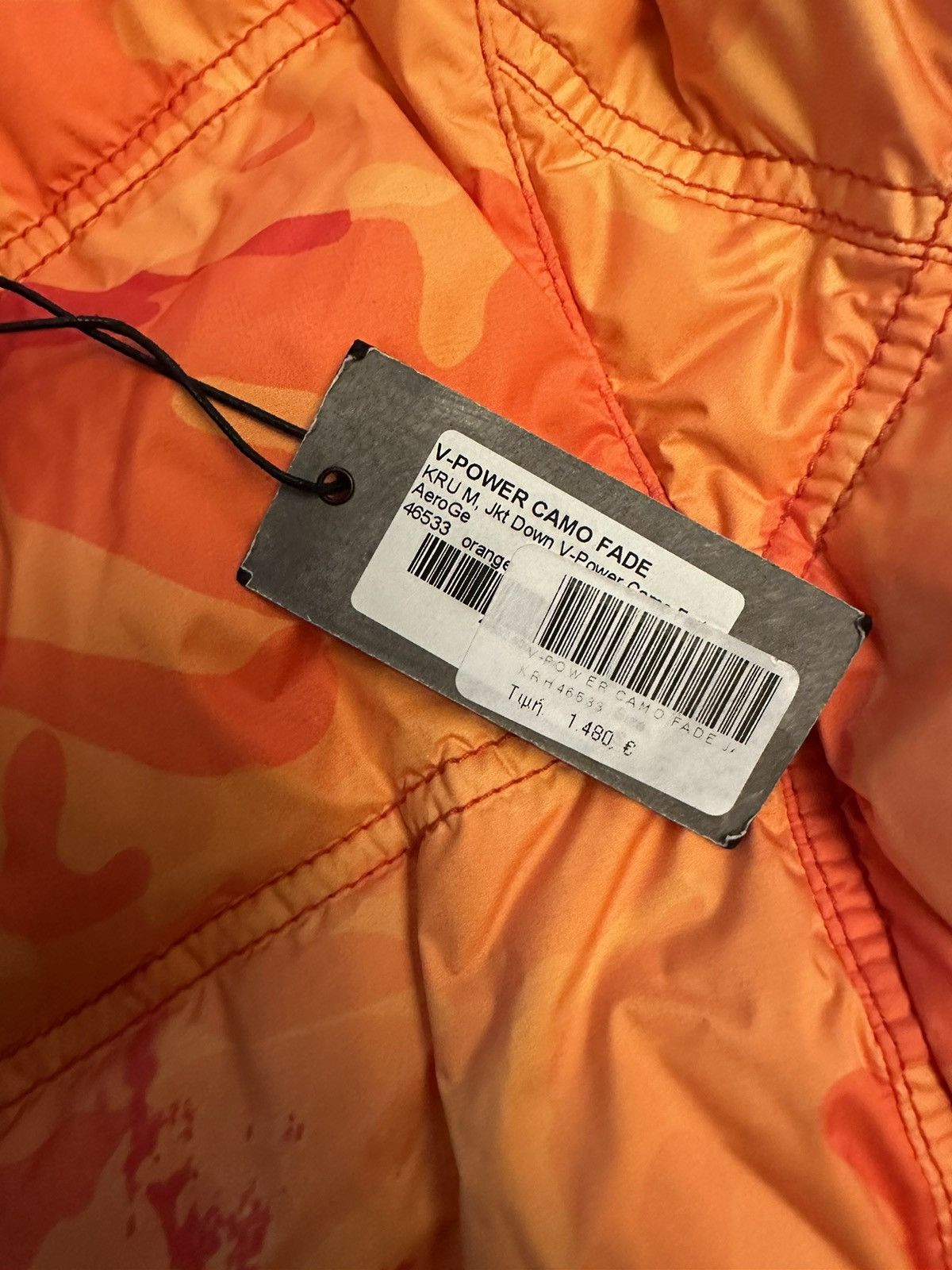 Other KRU V Power Orange Camo Fade Puffer Jacket - NWT Size S Size US S / EU 44-46 / 1 - 4 Thumbnail