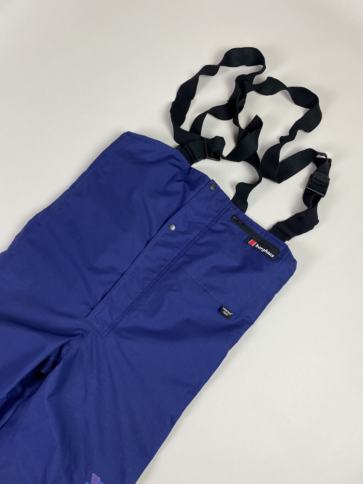 Berghaus × Vintage Berghaus Extrem 7000 vintage gore Tex pants Salopettes Size US 32 / EU 48 - 4 Thumbnail