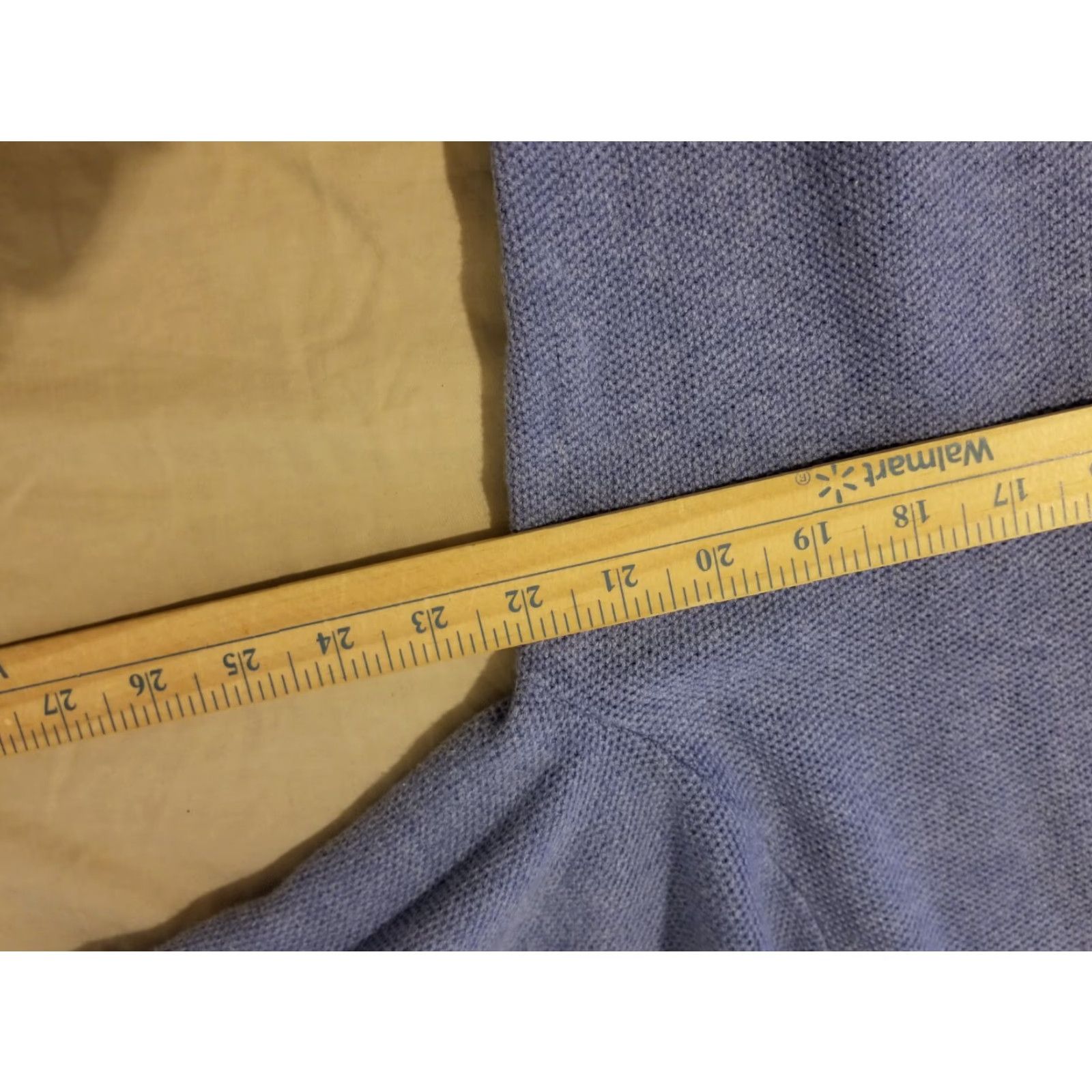 Polo Ralph Lauren VINTAGE Polo Ralph Lauren Mens Polo Sweater XL Blue Cotton Half Zip Pullover Size US XL / EU 56 / 4 - 4 Thumbnail