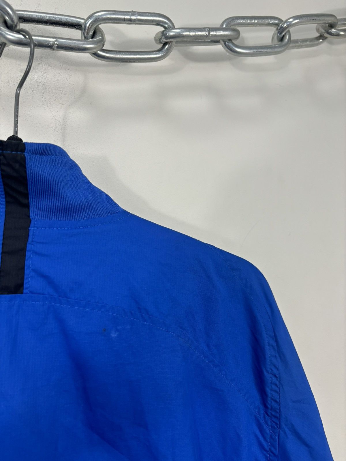Nike Vintage Nike Y2K Blue Retro Hype Full Zip Track Jacket Size US L / EU 52-54 / 3 - 17 Thumbnail