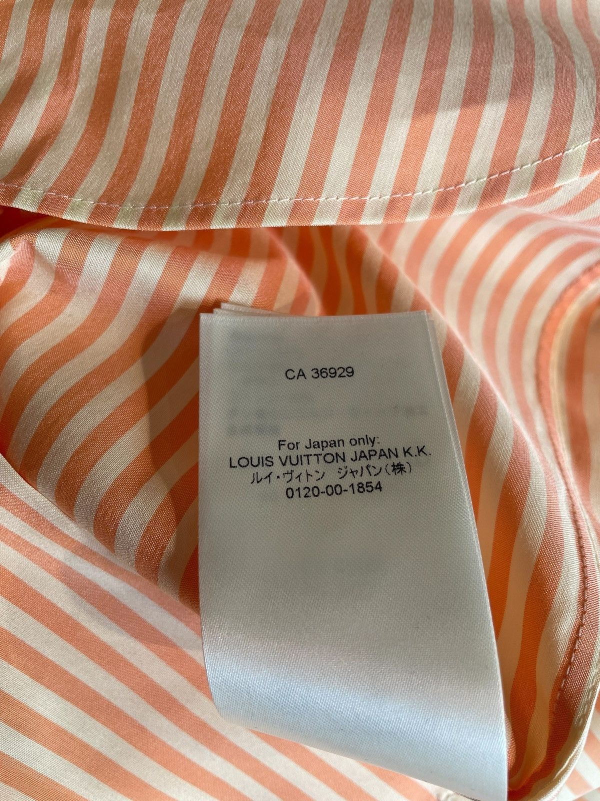 Louis Vuitton Louis Vuitton striped cotton shirt with cufflinks, 38fr. Size S / US 4 / IT 40 - 15 Thumbnail