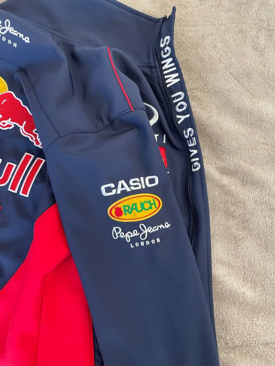 Pepe Jeans × Red Bull Pepe Jeans Red Bull Soft Shell Jacket Racing F1 Size M / US 6-8 / IT 42-44 - 5 Thumbnail