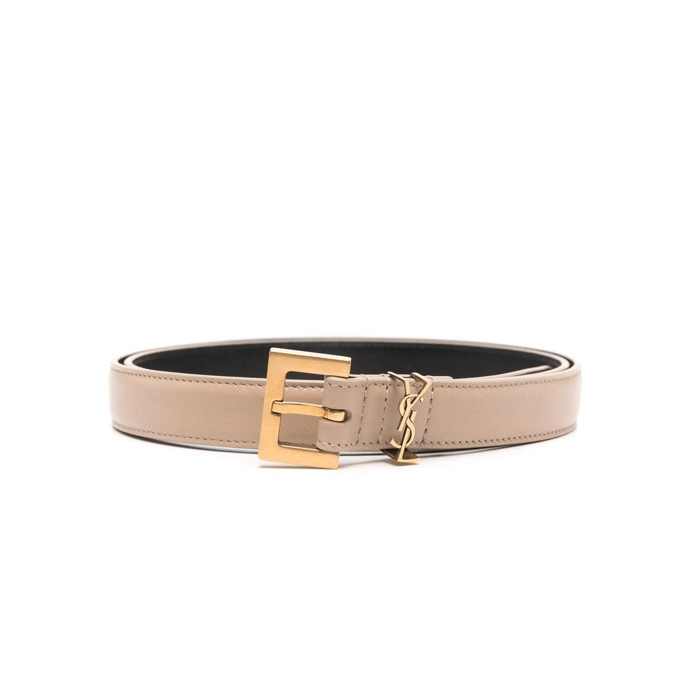 Saint Laurent Paris Saint Laurent NEUTRALS Belts Size ONE SIZE - 1 Thumbnail