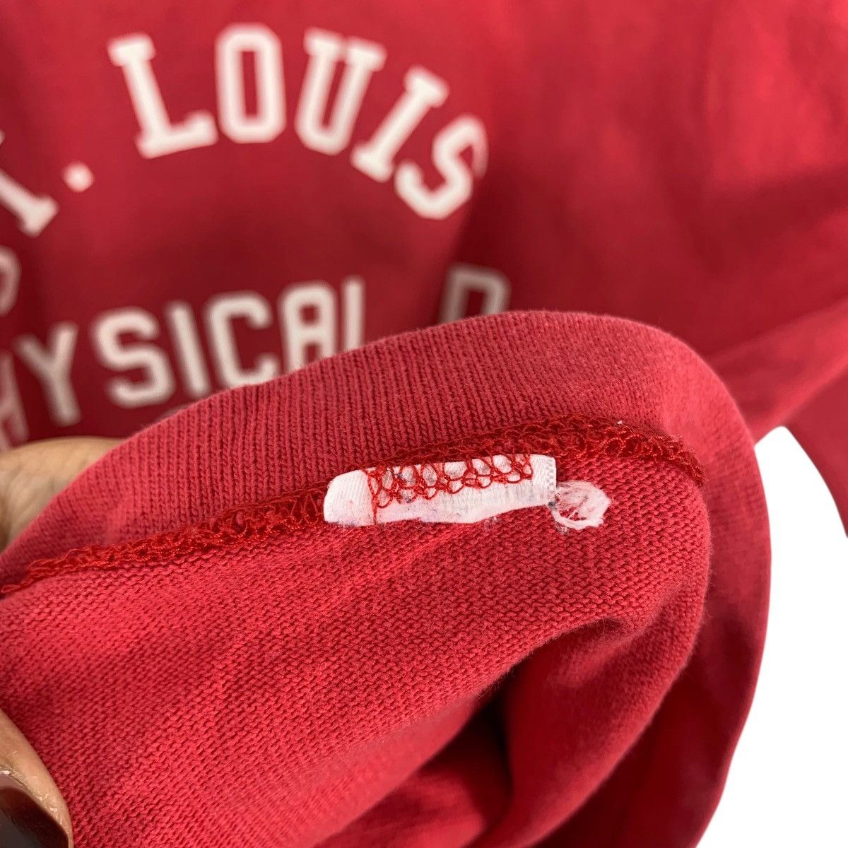 Champion Vintage CHAMPION RUNNING St Louis Physical Ed Raglan Shirt Size US L / EU 52-54 / 3 - 10 Thumbnail