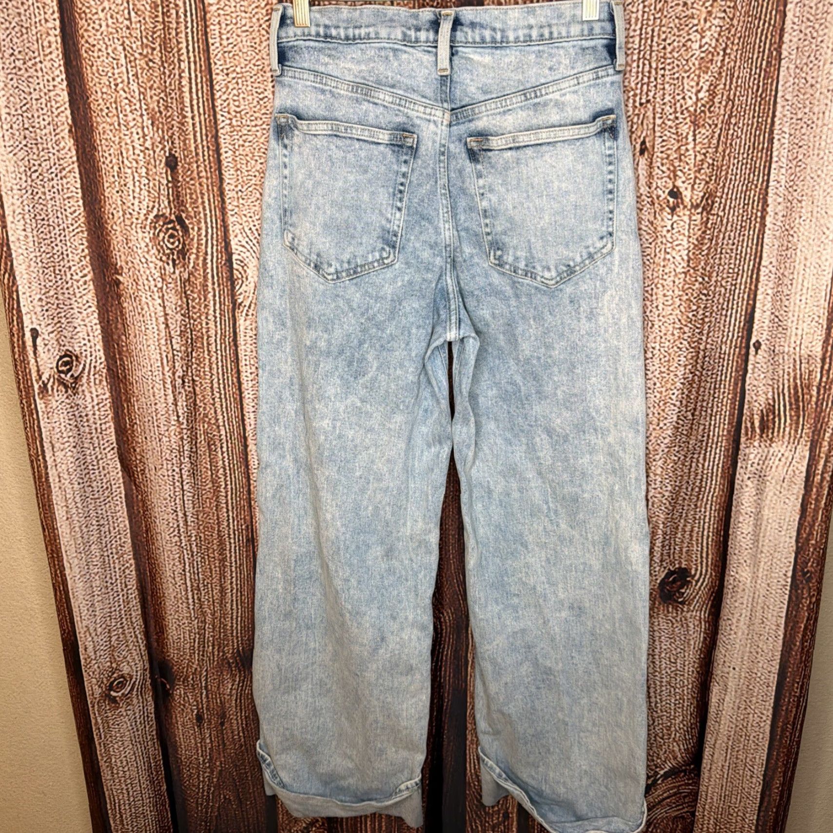 Gap GAP Jeans Womens High Rise Stride Light Wash Denim 27/4R Blue Size 27" / US 4 / IT 40 - 4 Thumbnail