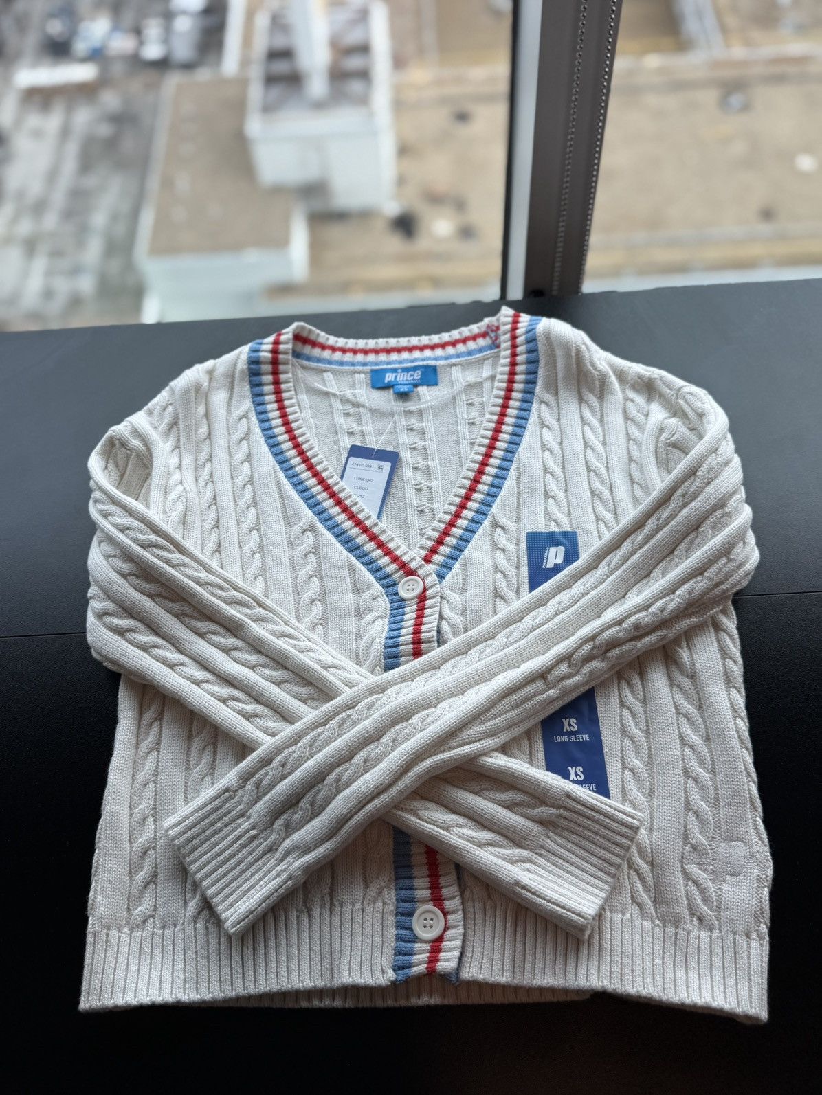 Other Cream and blue cardigan Size XS / US 0-2 / IT 36-38 - 1 Thumbnail