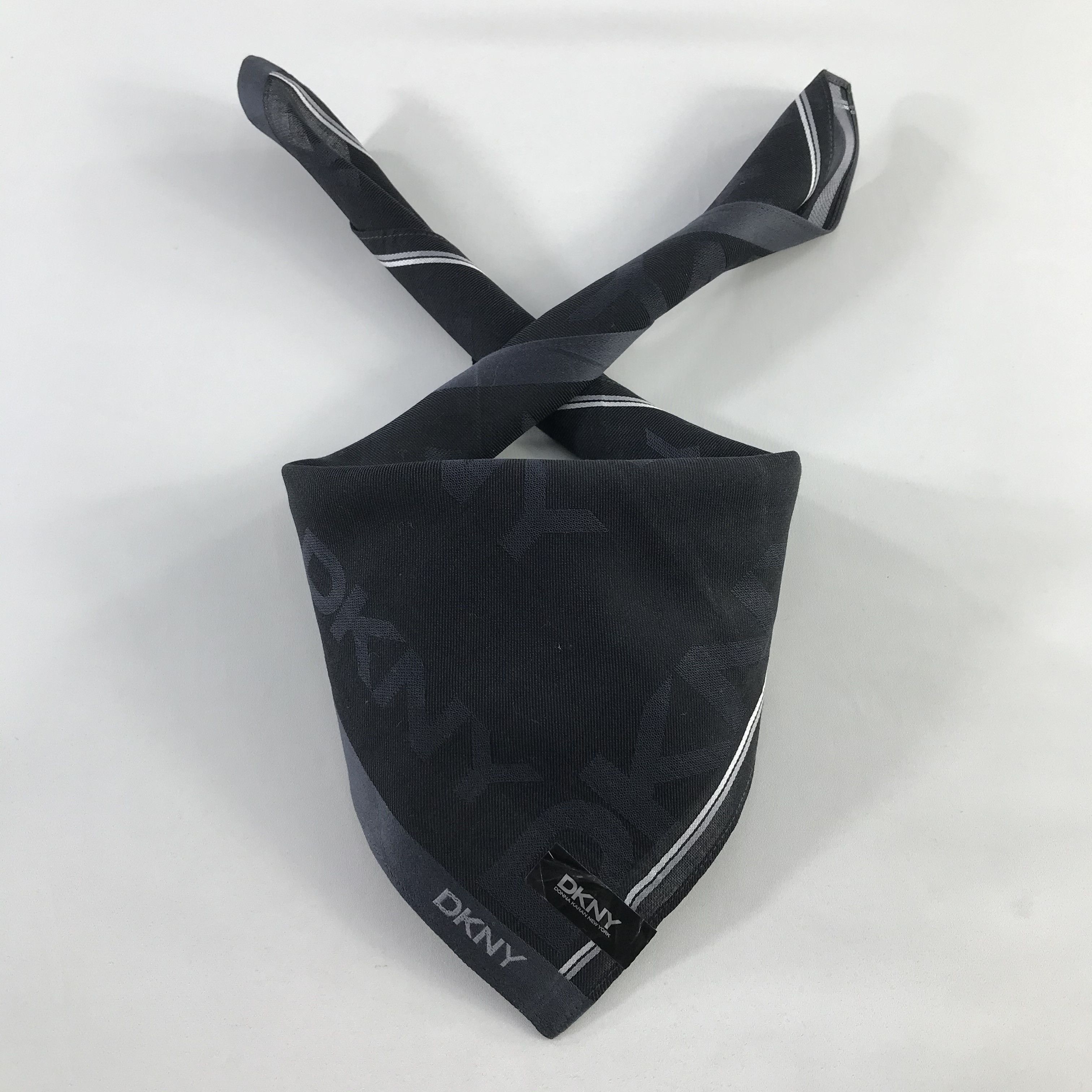 DKNY × Vintage DKNY Bandana / Handkerchief / Neckerchief - S782 Size ONE SIZE - 3 Thumbnail