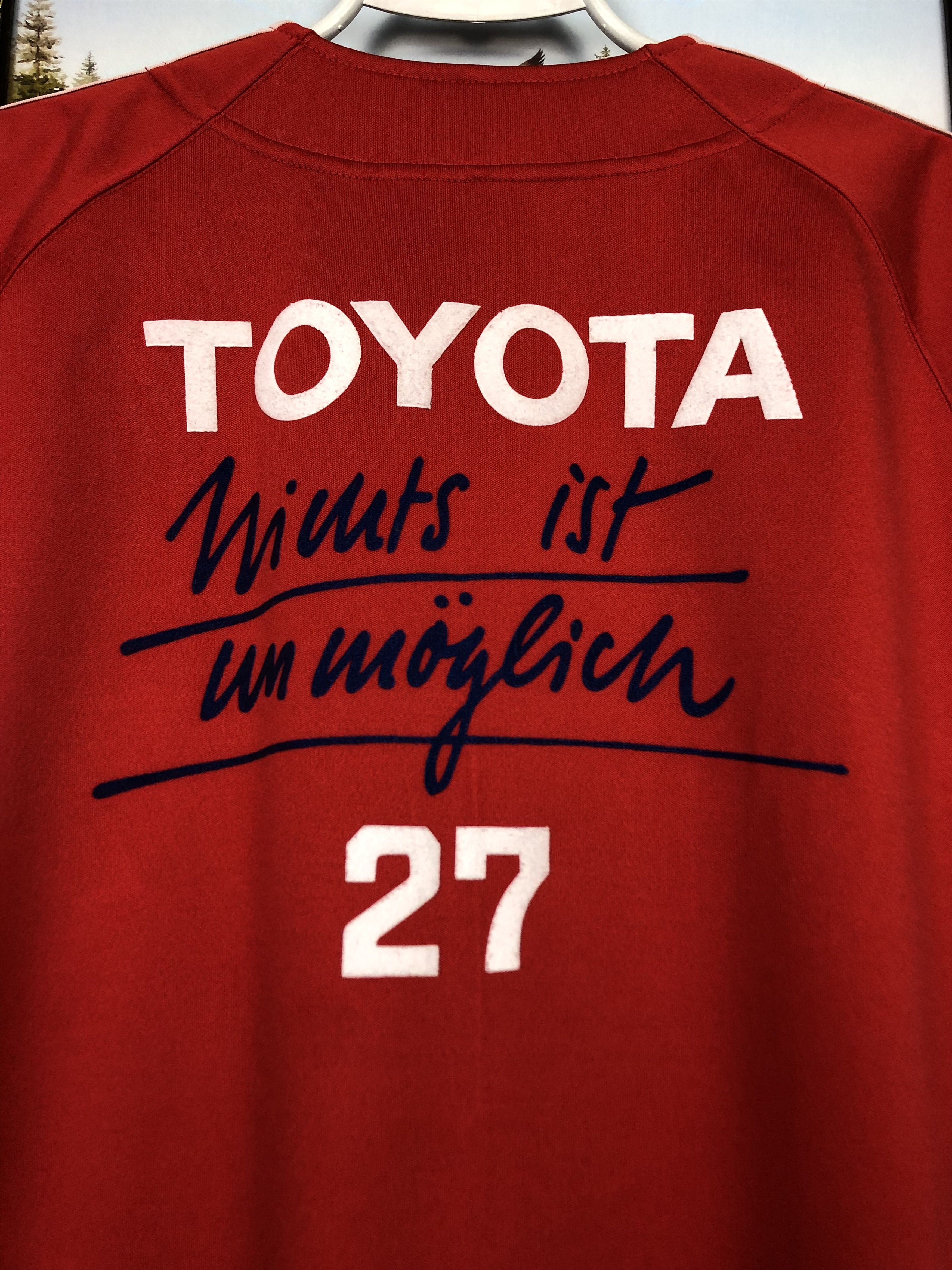 Vintage Vintage Racing Toyota NASCAR Shirt Red Jersey Button Up Tee Size US L / EU 52-54 / 3 - 10 Thumbnail