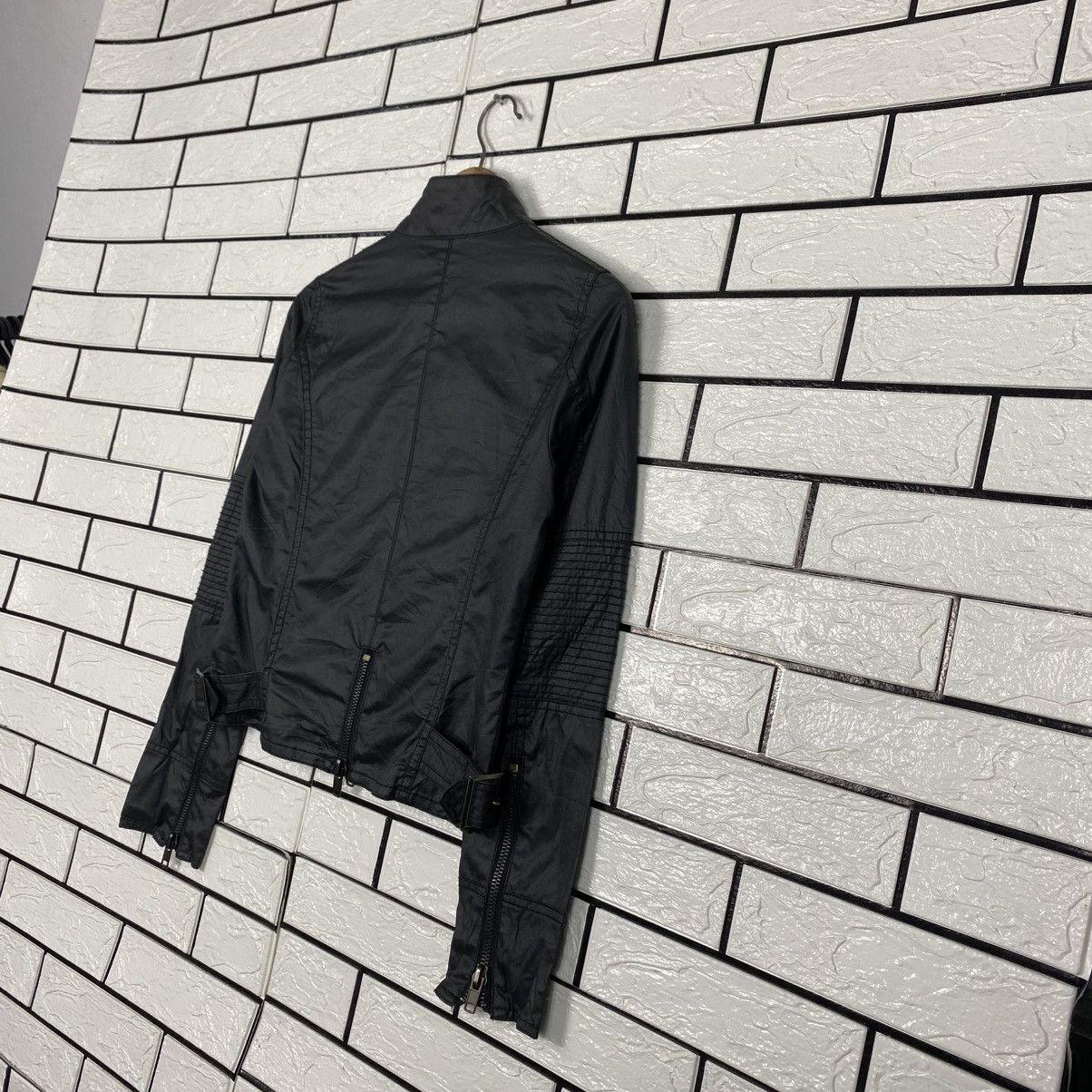 Hysteric Glamour 📌Vintage Cropped Soft Leather Biker Jacket Spiral Girl Size US M / EU 48-50 / 2 - 12 Thumbnail