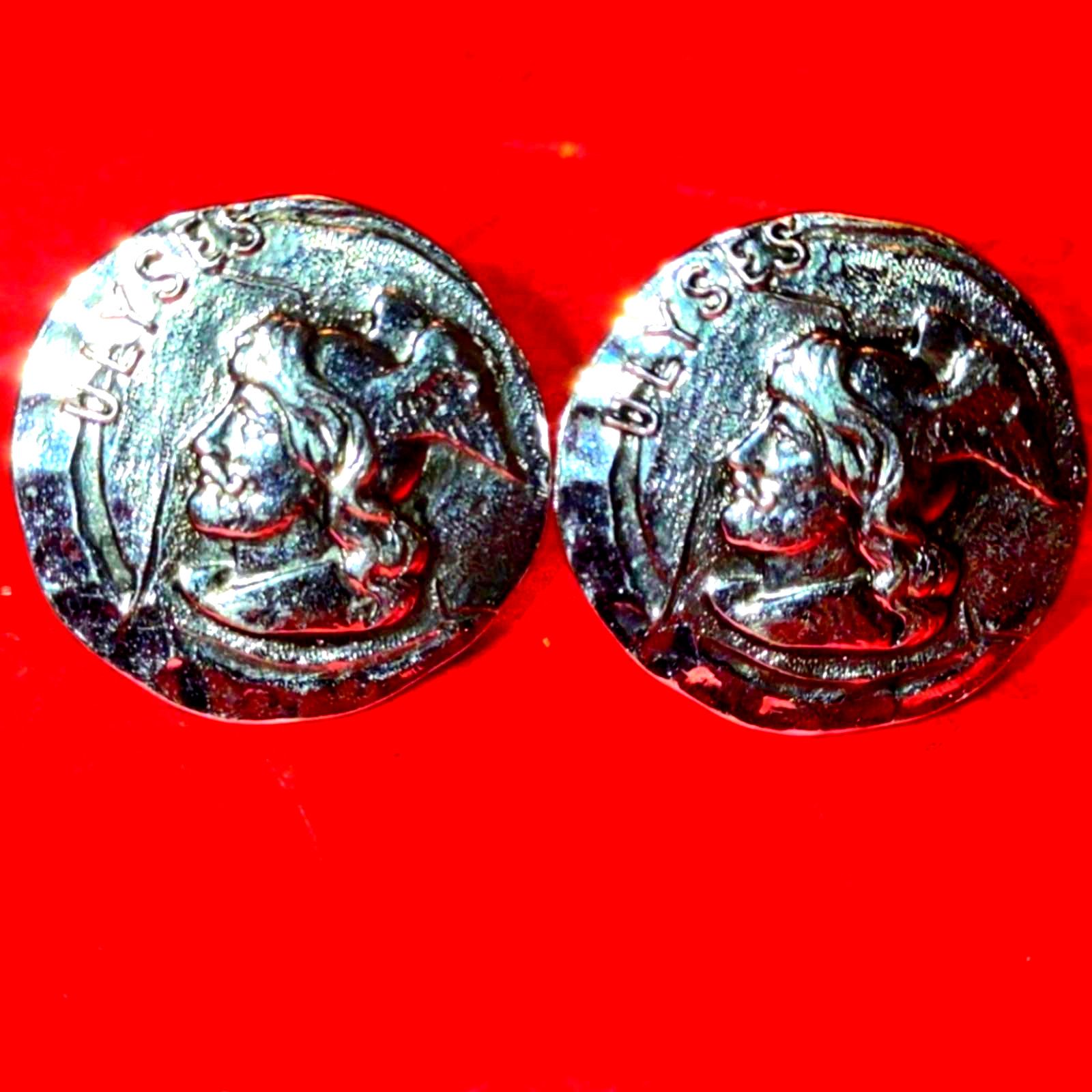 Vintage Ulysses silver Royal men's vintage cufflinks- Size ONE SIZE - 1 Preview