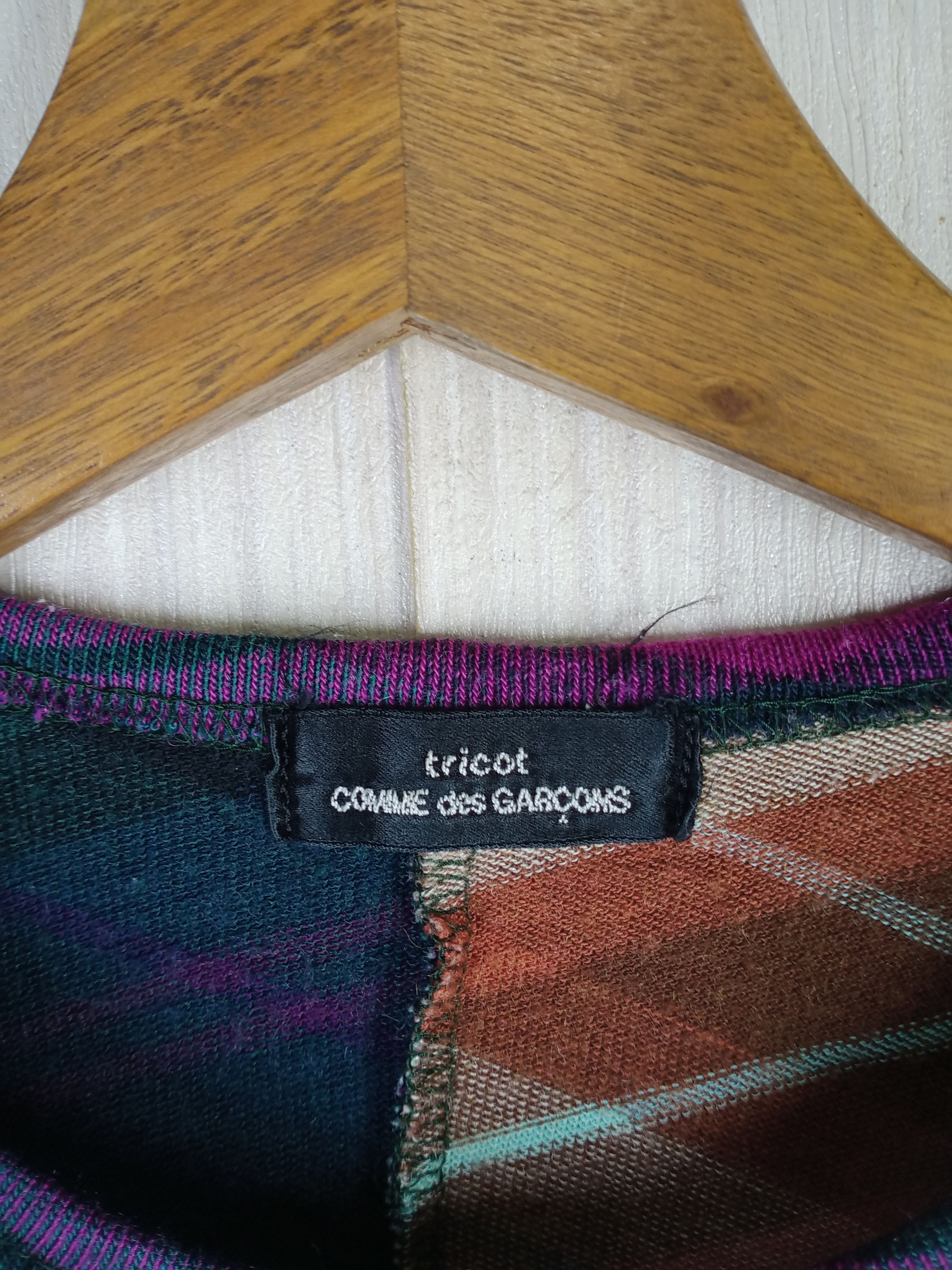 Comme des Garcons Rare Vintage COMME Des GARCONS Patchwork Top Size S / US 4 / IT 40 - 7 Thumbnail