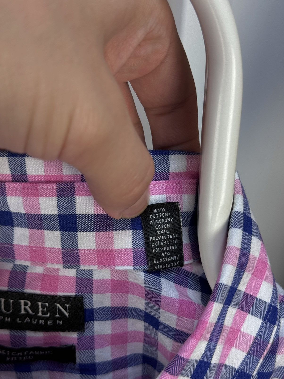 Lauren Ralph Lauren × Ralph Lauren Lauren Ralph Lauren Black Label Pink Multicolor Shirt Size US XL / EU 56 / 4 - 12 Thumbnail