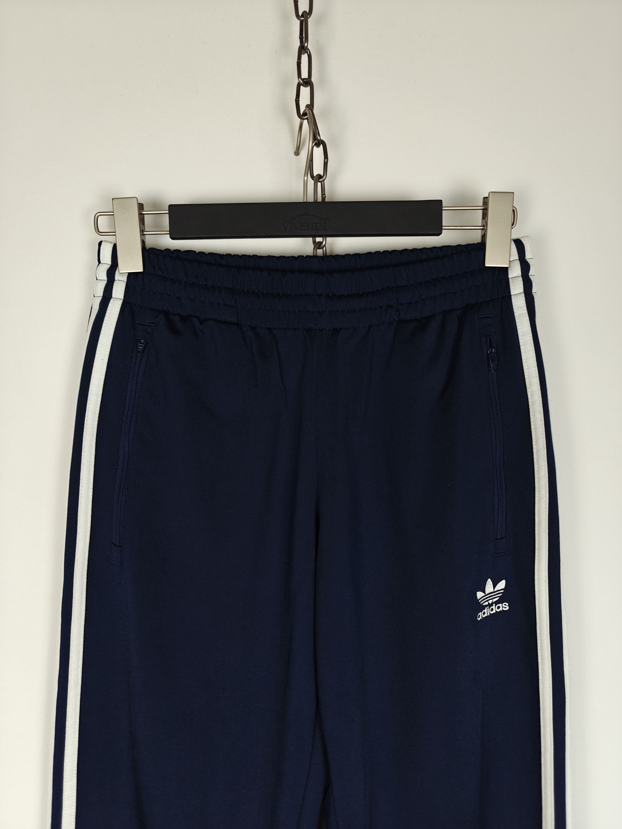 Adidas Adidas Originals Track Pants Zip Leg Blue size S Size US 33 - 3 Thumbnail