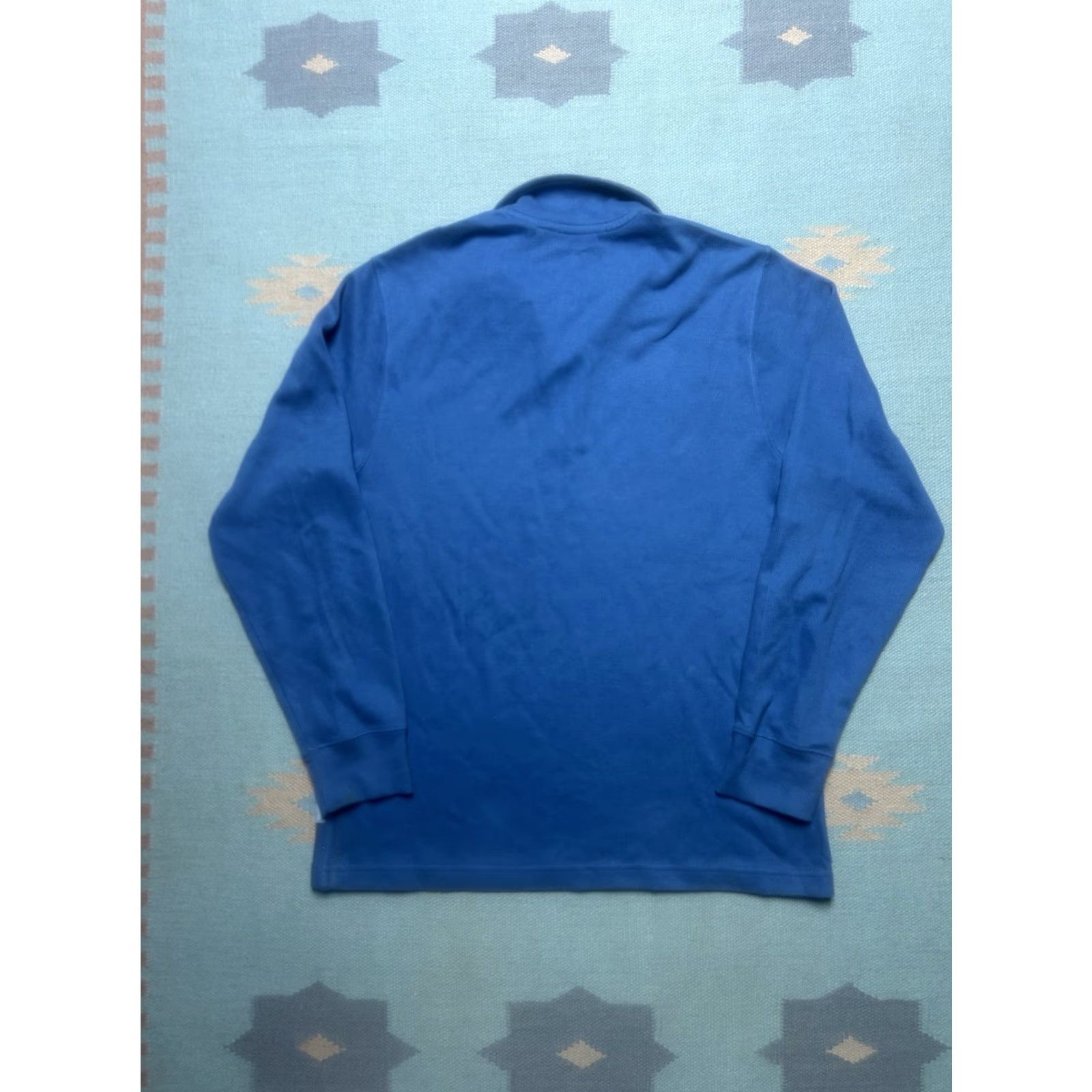 Izod VINTAGE IZOD 1/4 ZIP PULLOVER SHIRT LONG SLEEVE BLUE MEN’S MEDIUM Size US M / EU 48-50 / 2 - 7 Thumbnail