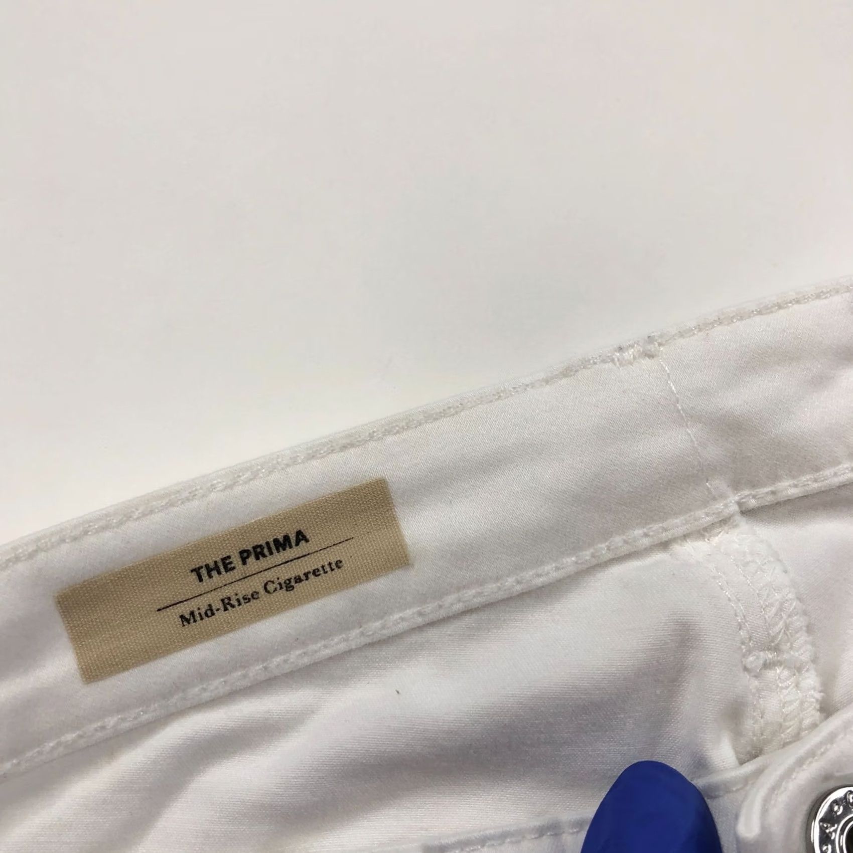 Vintage AG Adriano Goldschmied The Prima Mid Rise Cigarette 29 Pants Size 29" - 7 Thumbnail
