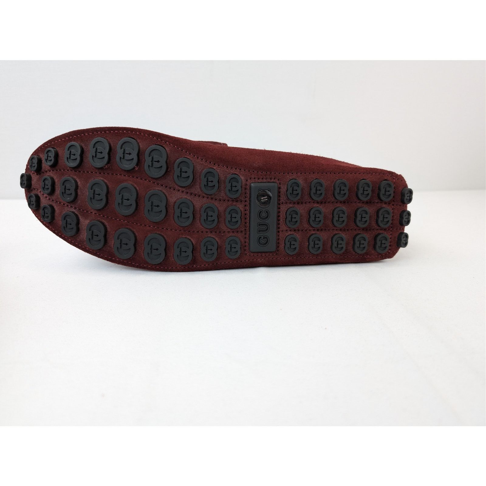 Gucci o1rshd1 Moccasin Leather Suede Sweet Loafers Shoe boots Size US 11.5 / EU 44-45 - 12 Thumbnail