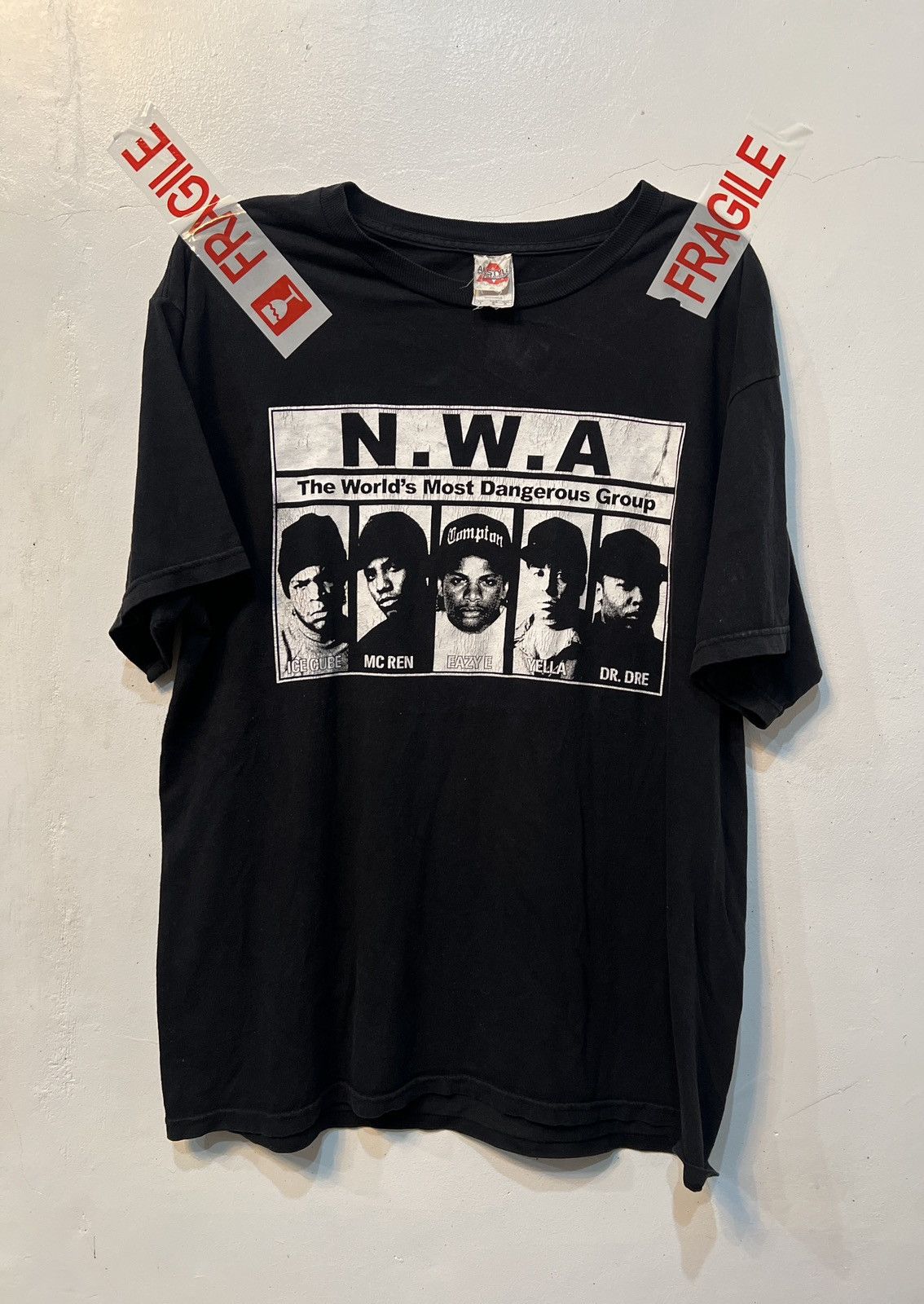Band Tees Vintage N.W.A Rap Tee 90s Triple A Tag Size Large Size US L / EU 52-54 / 3 - 1 Thumbnail