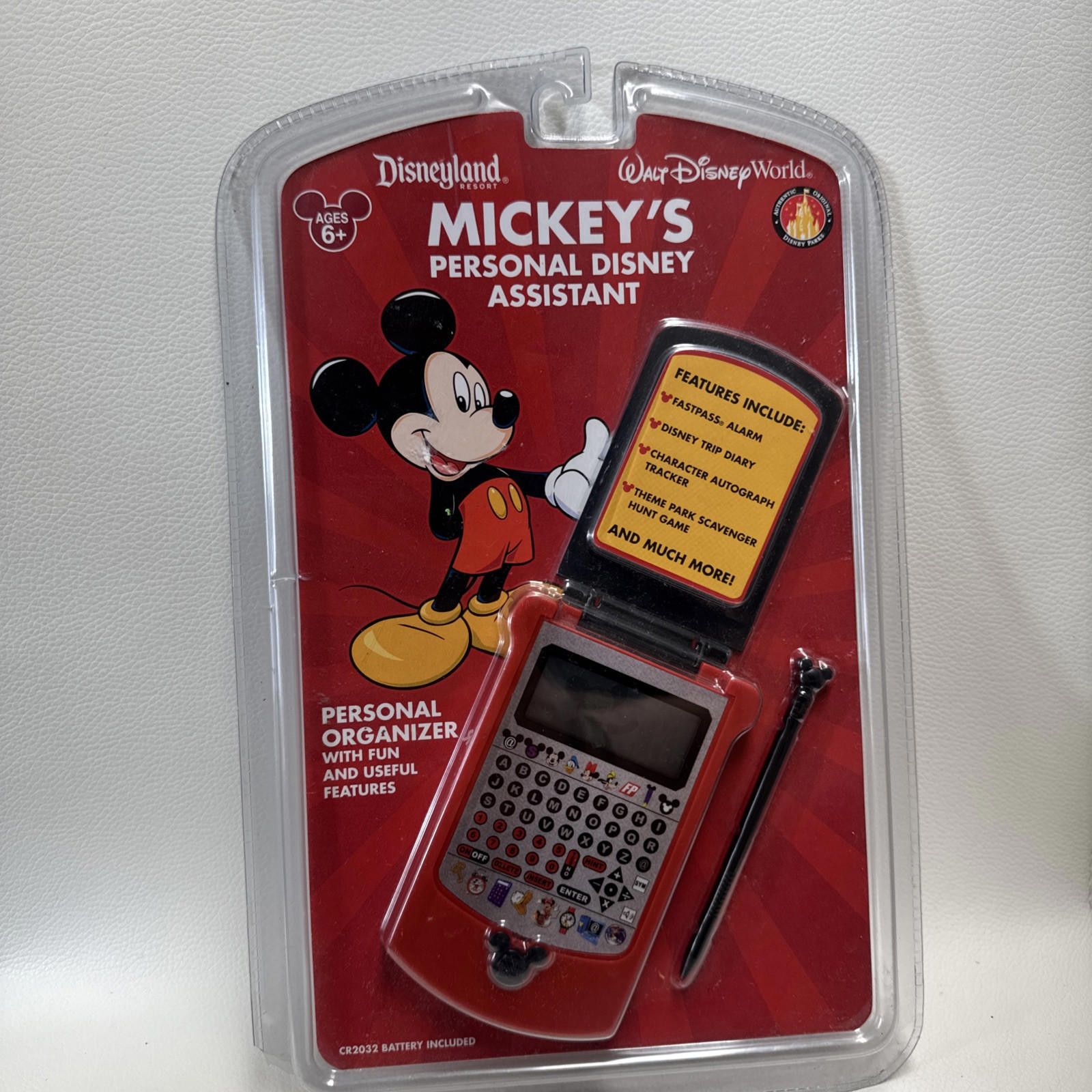Designer Disneyland Disney World Mickey Assistant Personal Organizer Size ONE SIZE - 3 Thumbnail
