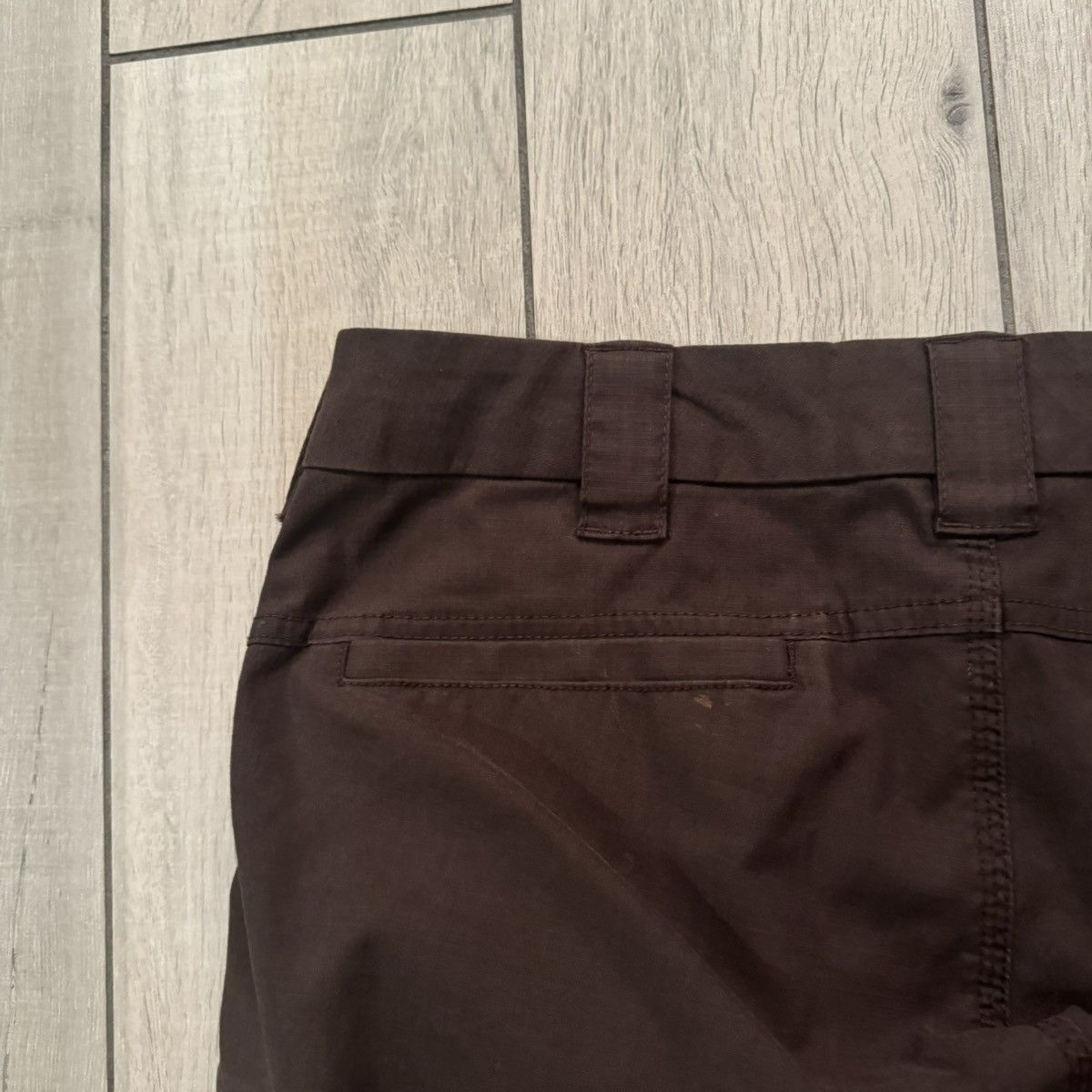 Carhartt × First MFG Co. × JNCO Vintage Y2K Earth Tone Brown Baggy Double Knee Cargo Pants Size US 36 / EU 52 - 20 Thumbnail