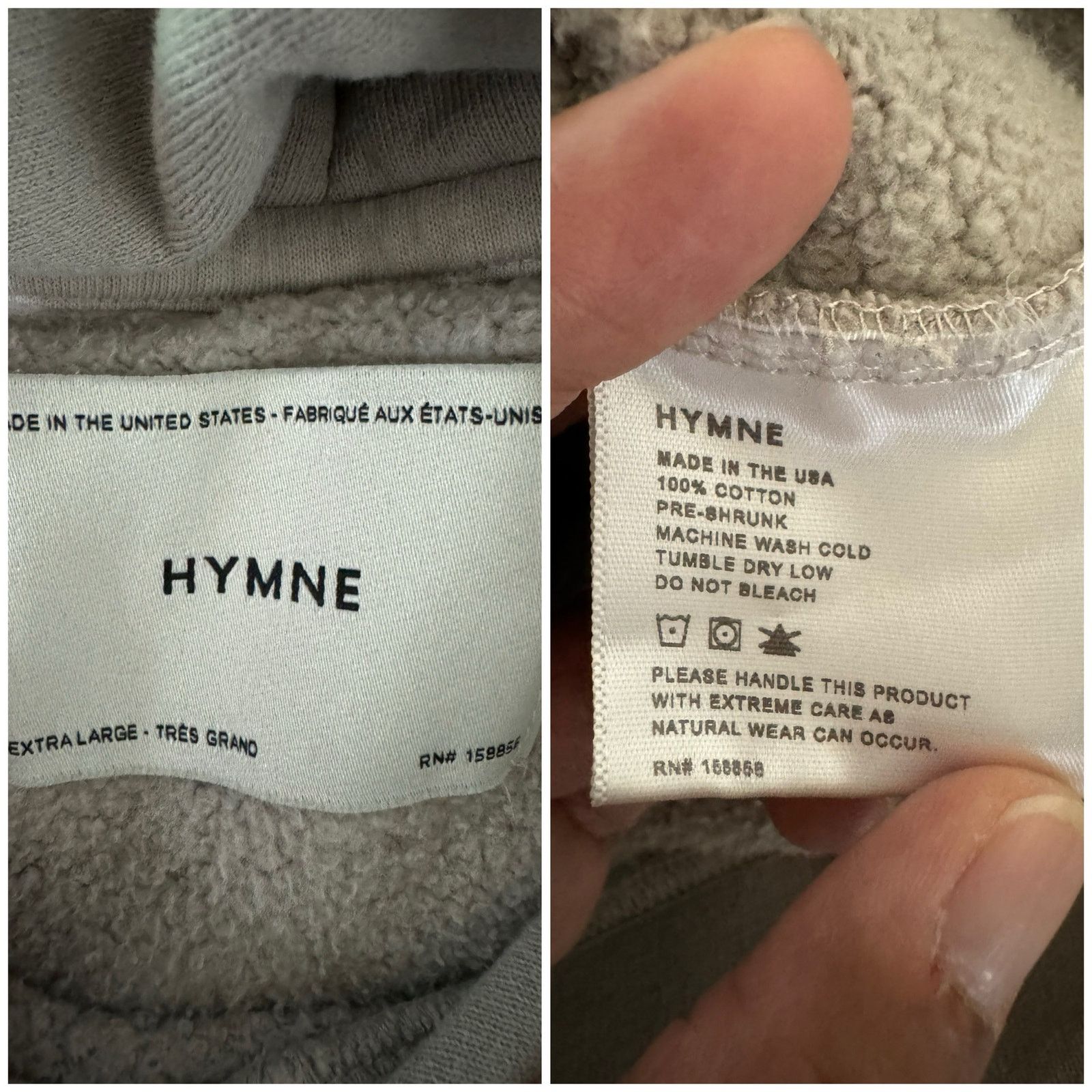 Unknown London Hymne Studios Gray Pullover Sweater Men’s Size XL USED Size US XL / EU 56 / 4 - 7 Thumbnail