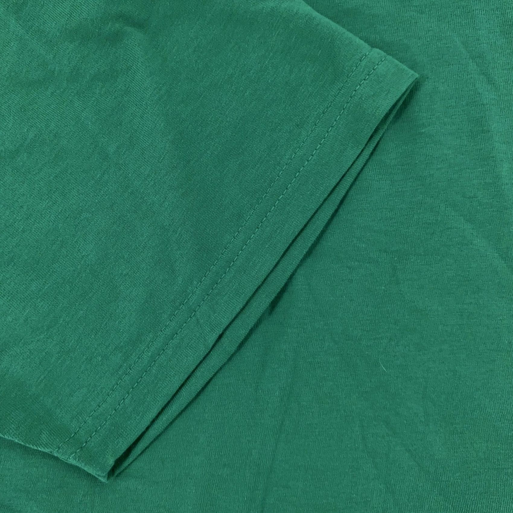 Fruit Of The Loom Fruit of the Loom T-Shirt Green Pocket XL Crew Neck Short Sleeve Solid Cotton Polyester Men Crewneck Pocket Tee Size US XL / EU 56 / 4 - 3 Thumbnail