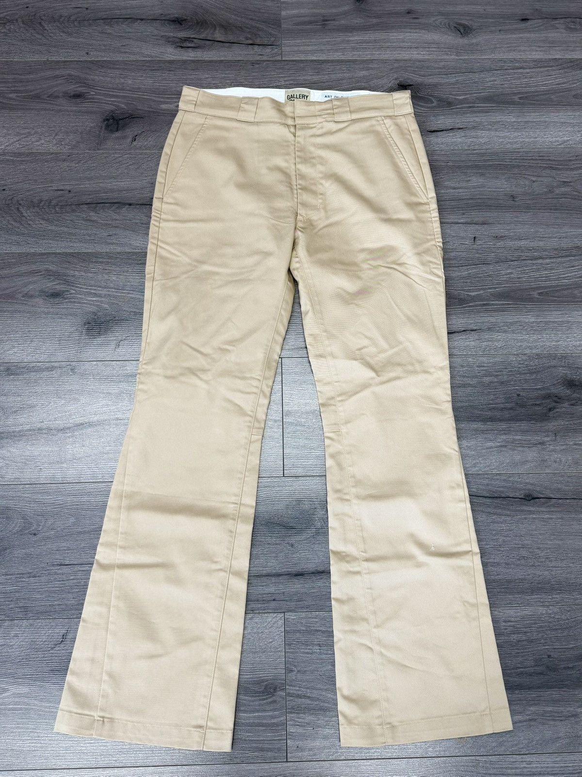 Gallery Dept. Gallery Dept Flare Chino Pants Beige 32 Size US 32 / EU 48 - 1 Thumbnail