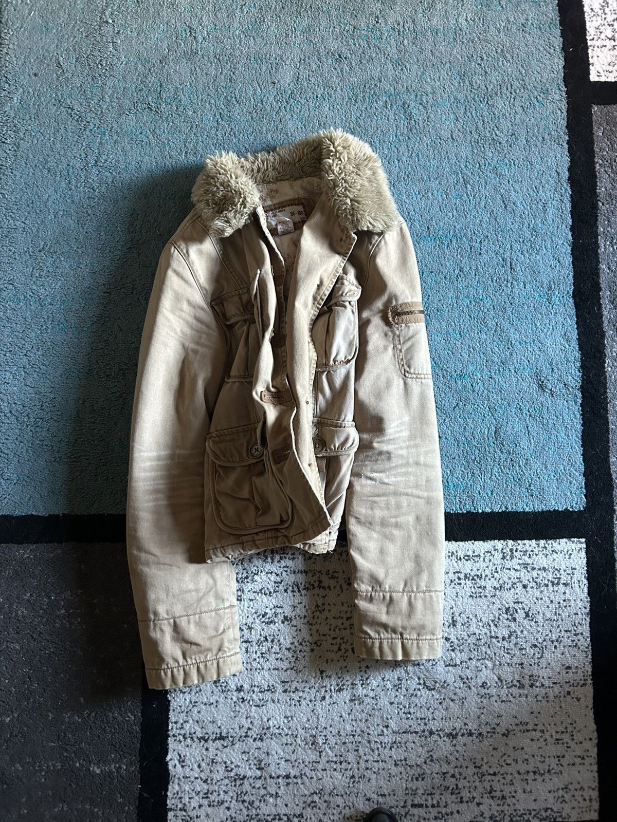 Abercrombie & Fitch quilt lined Abercrombie jacket Size L / US 10 / IT 46 - 1 Thumbnail