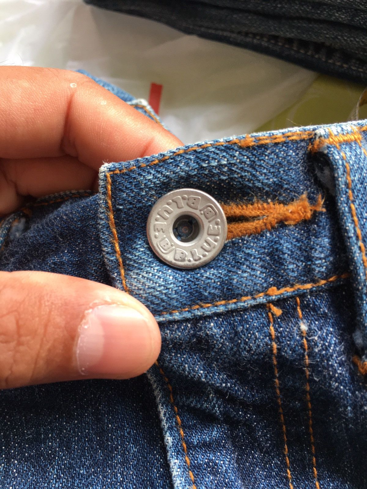Blue Blue Japan Blue blue Size US 30 / EU 46 - 10 Thumbnail