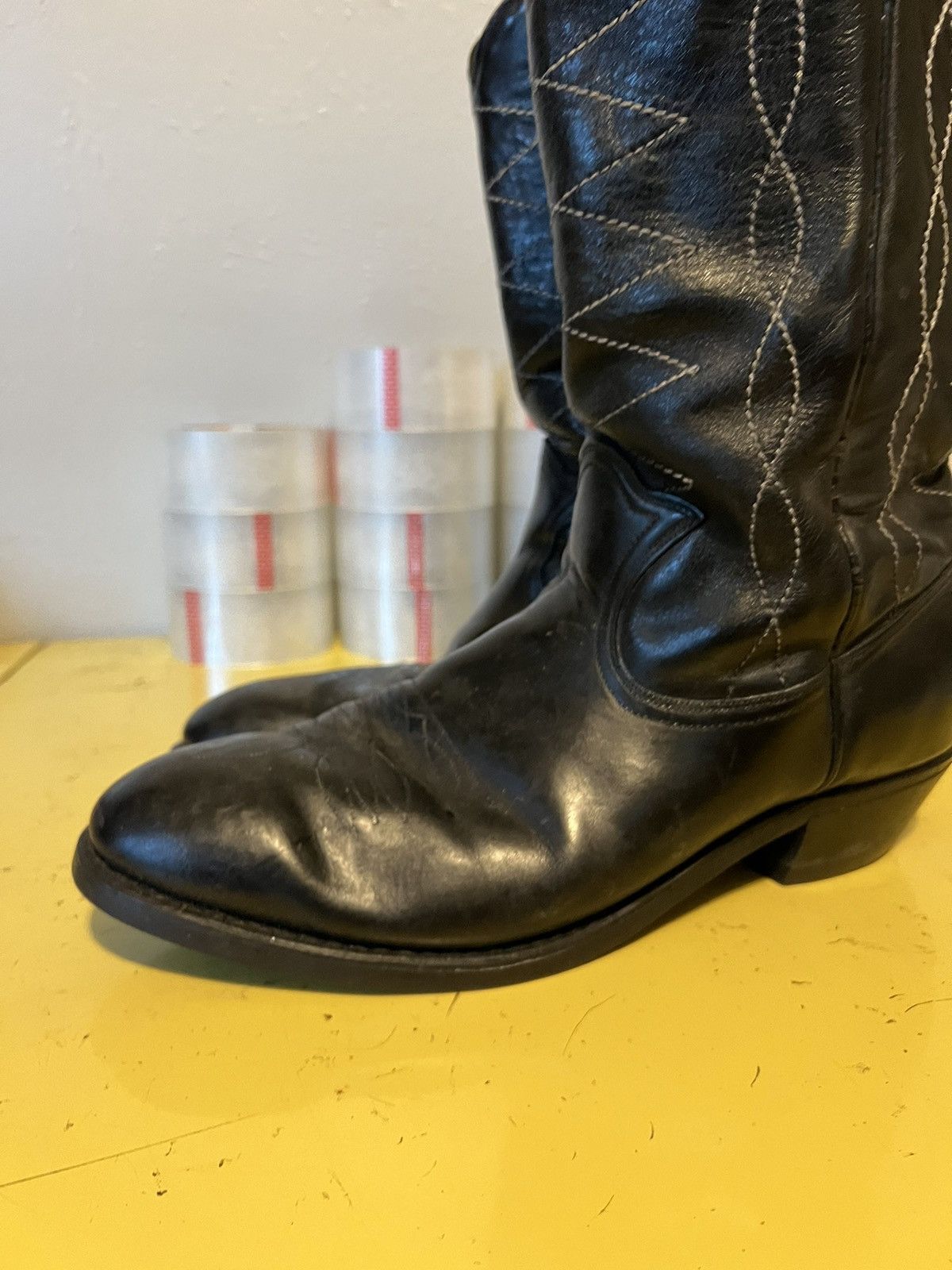 Vintage Vintage Cowboy Boots Sz 10.5D Size US 10.5 / EU 43-44 - 3 Thumbnail