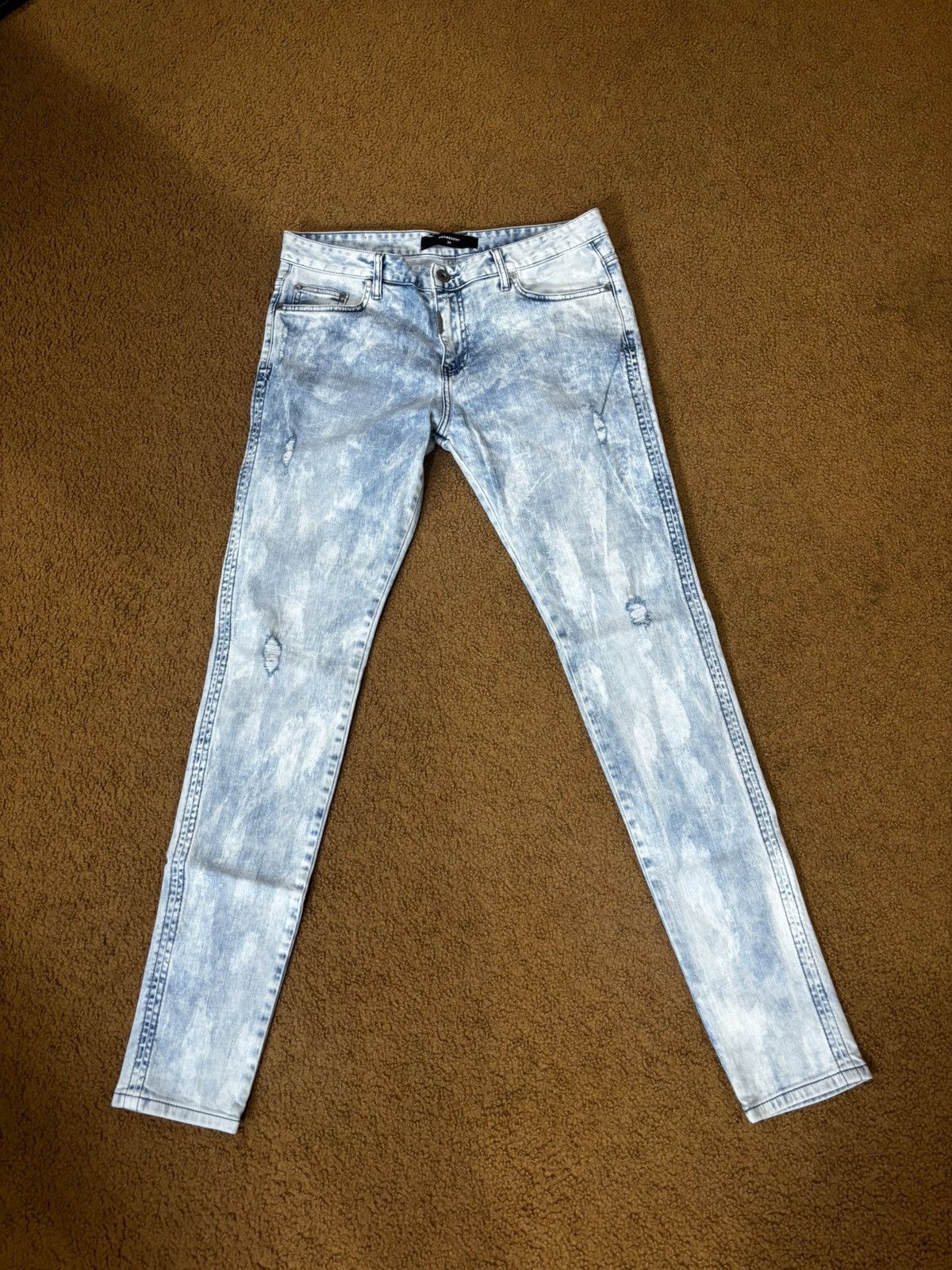 Represent Clo. Represent Clo. Bleach Blue Jeans Size US 34 / EU 50 - 1 Thumbnail
