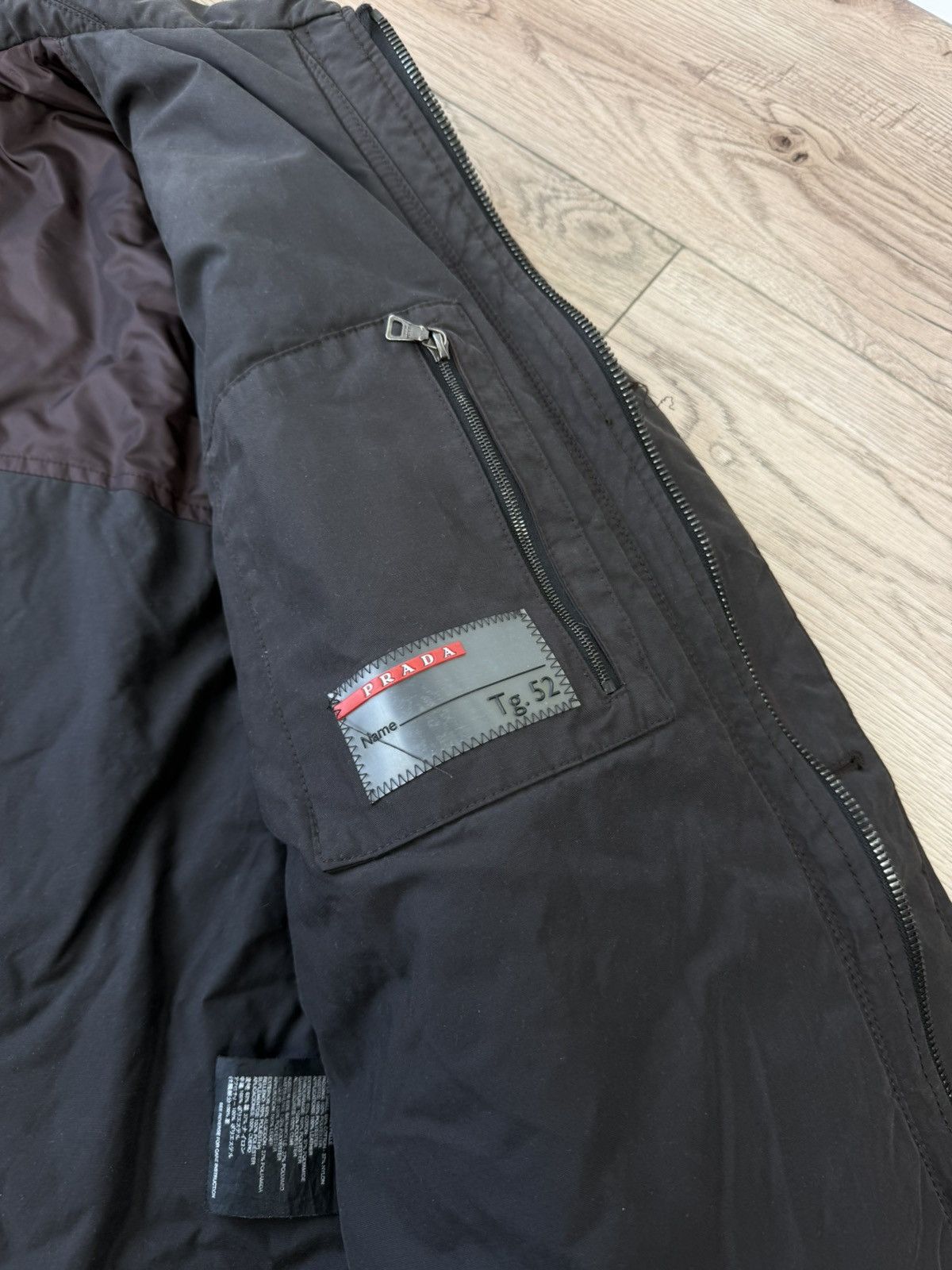 Prada Prada Bomber Aviation Jacket Nylon Turtleneck Red Tab Size US L / EU 52-54 / 3 - 14 Thumbnail