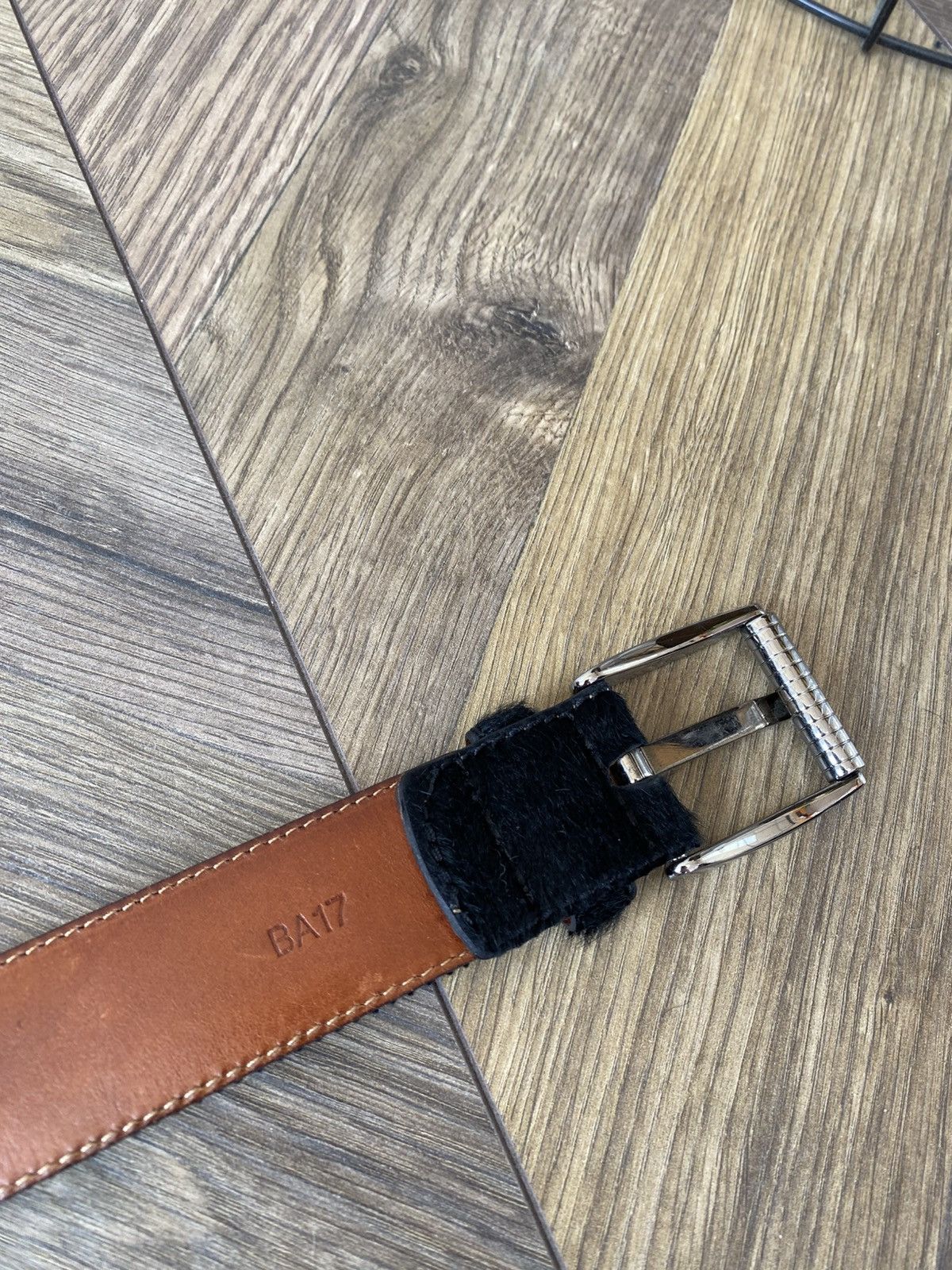 Tod's Vintage Tod’s Pony Hair Leather Belt Size ONE SIZE - 6 Thumbnail