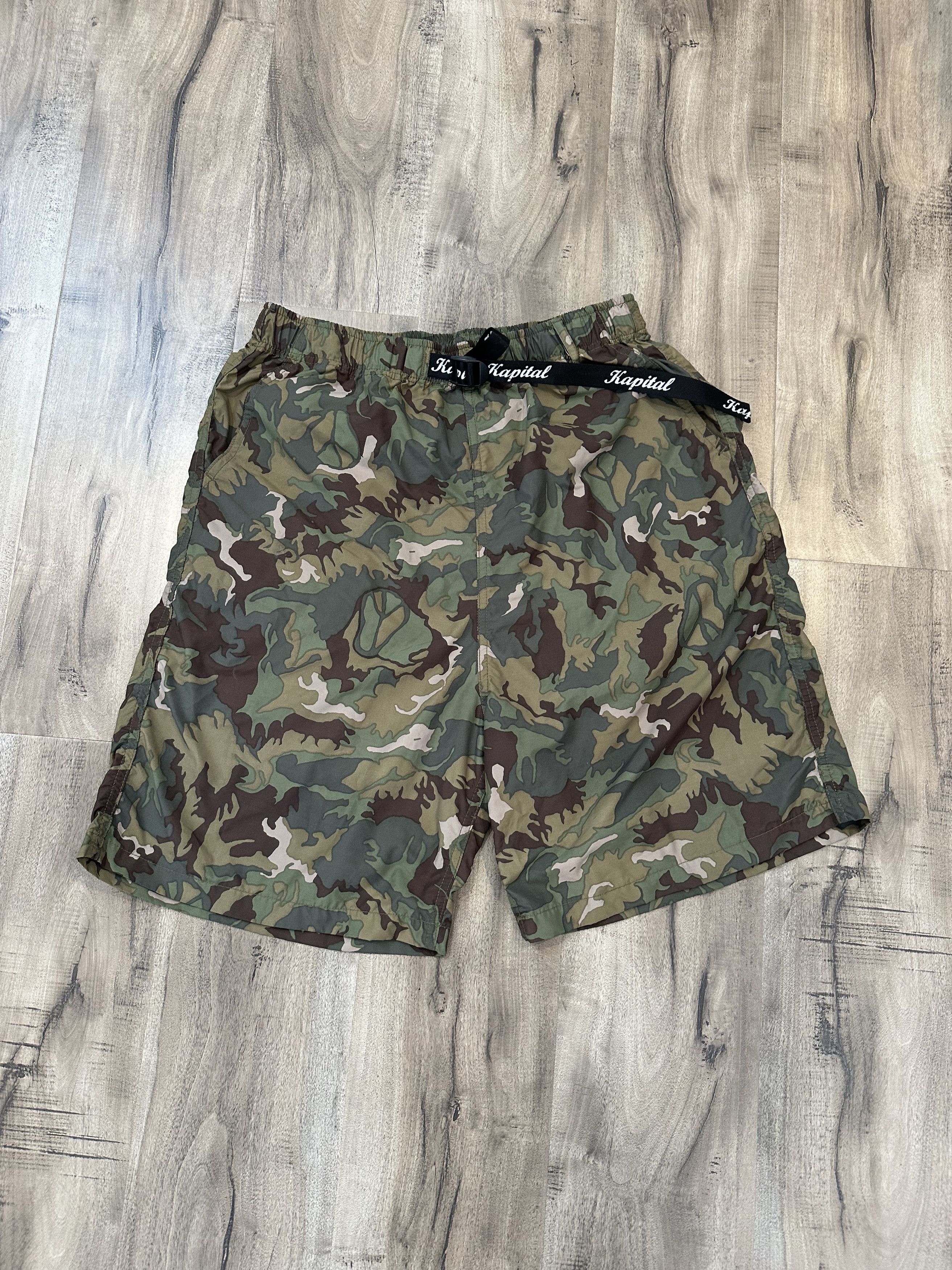 Kapital Kapital Camo Easy Shorts Size US 30 / EU 46 - 1 Thumbnail