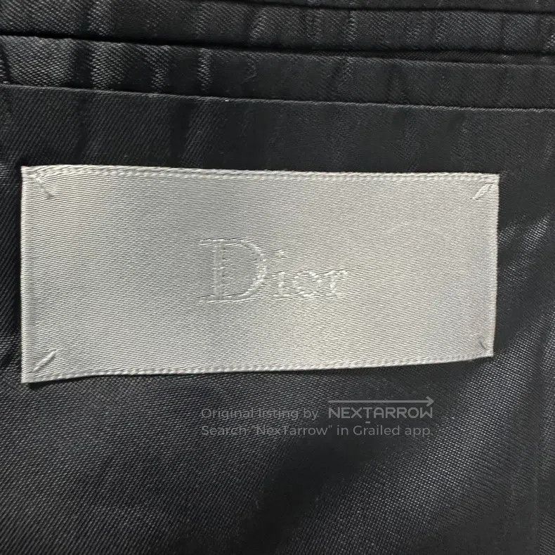 Dior Dior Homme 17fw black and white eroded psychedelic lily of Size 46R - 5 Thumbnail