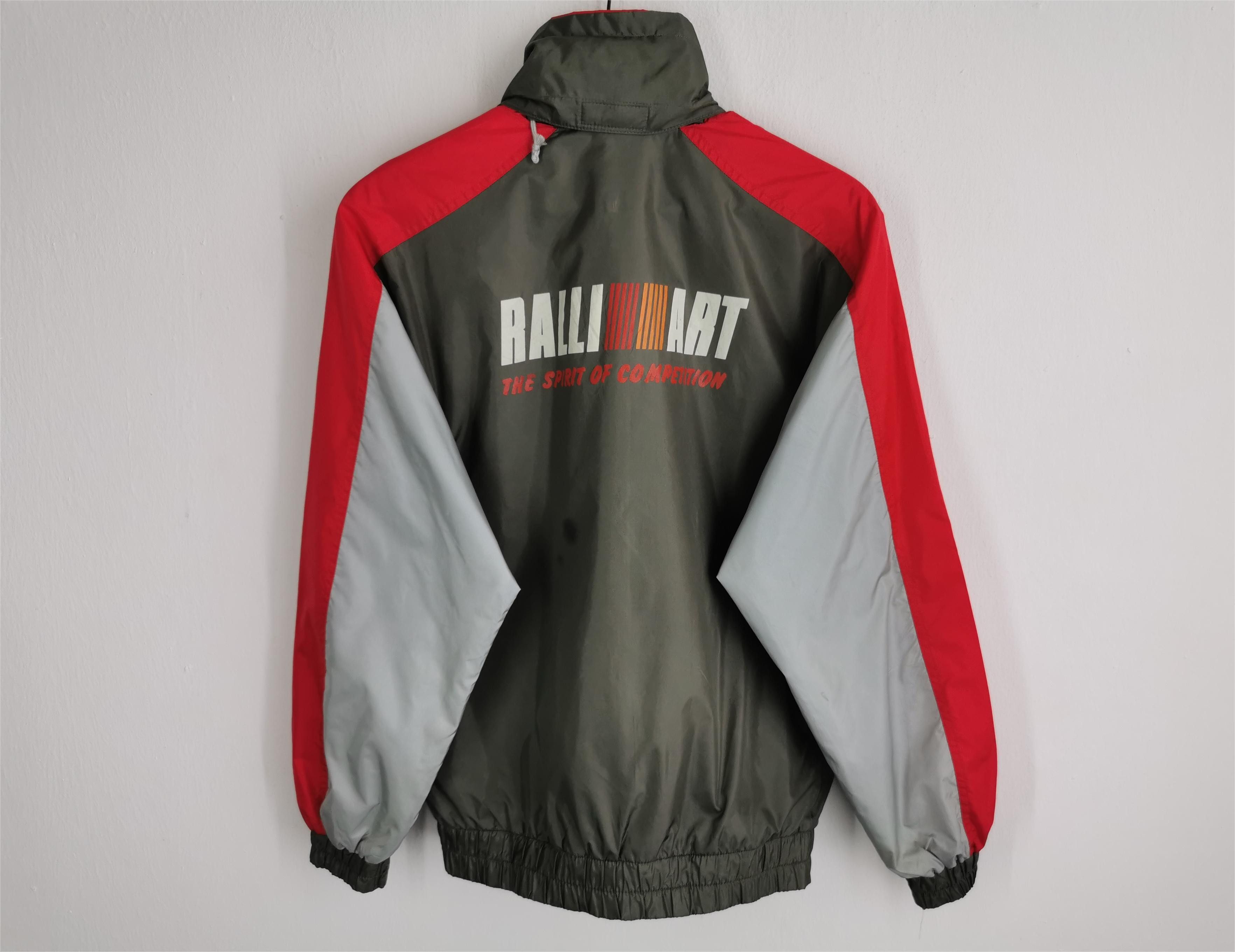 Vintage Vintage 90s Ralliart Racing Windbreaker Nylon Made In Japan Size US M / EU 48-50 / 2 - 2 Thumbnail